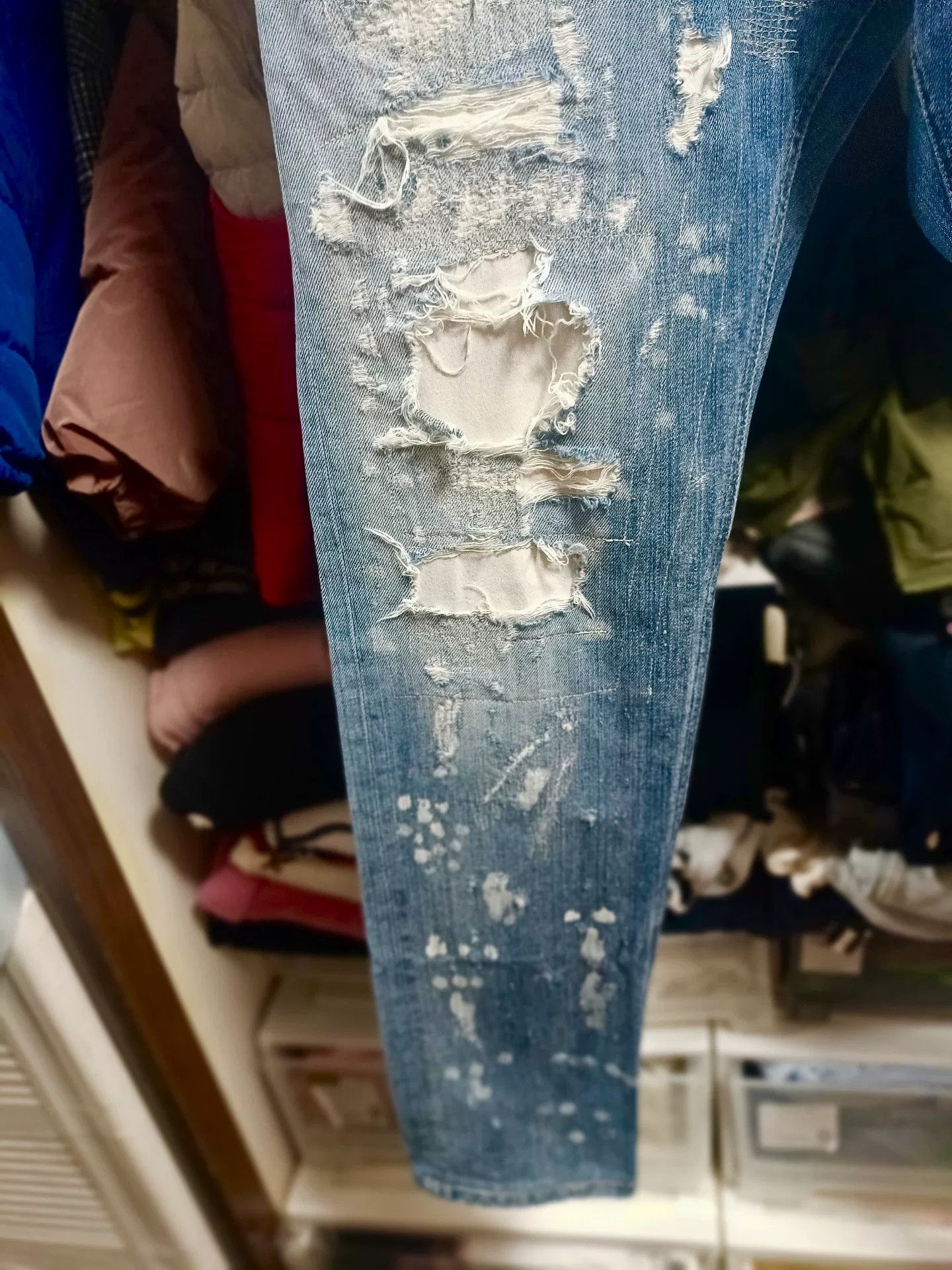 Dolce & Gabbana Dolce&Gabbana Runway Distressed Jeans Size US 30 / EU 46 - 4 Thumbnail