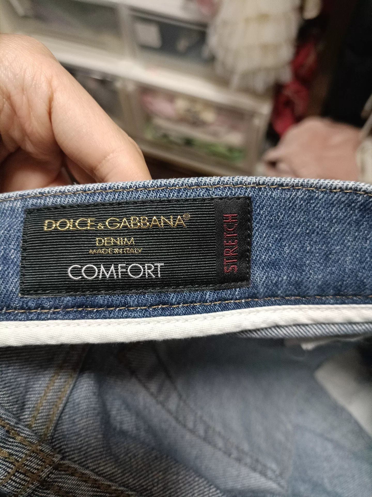 Dolce & Gabbana Dolce & Gabbana Crown Logo Jeans Size US 32 / EU 48 - 7 Thumbnail