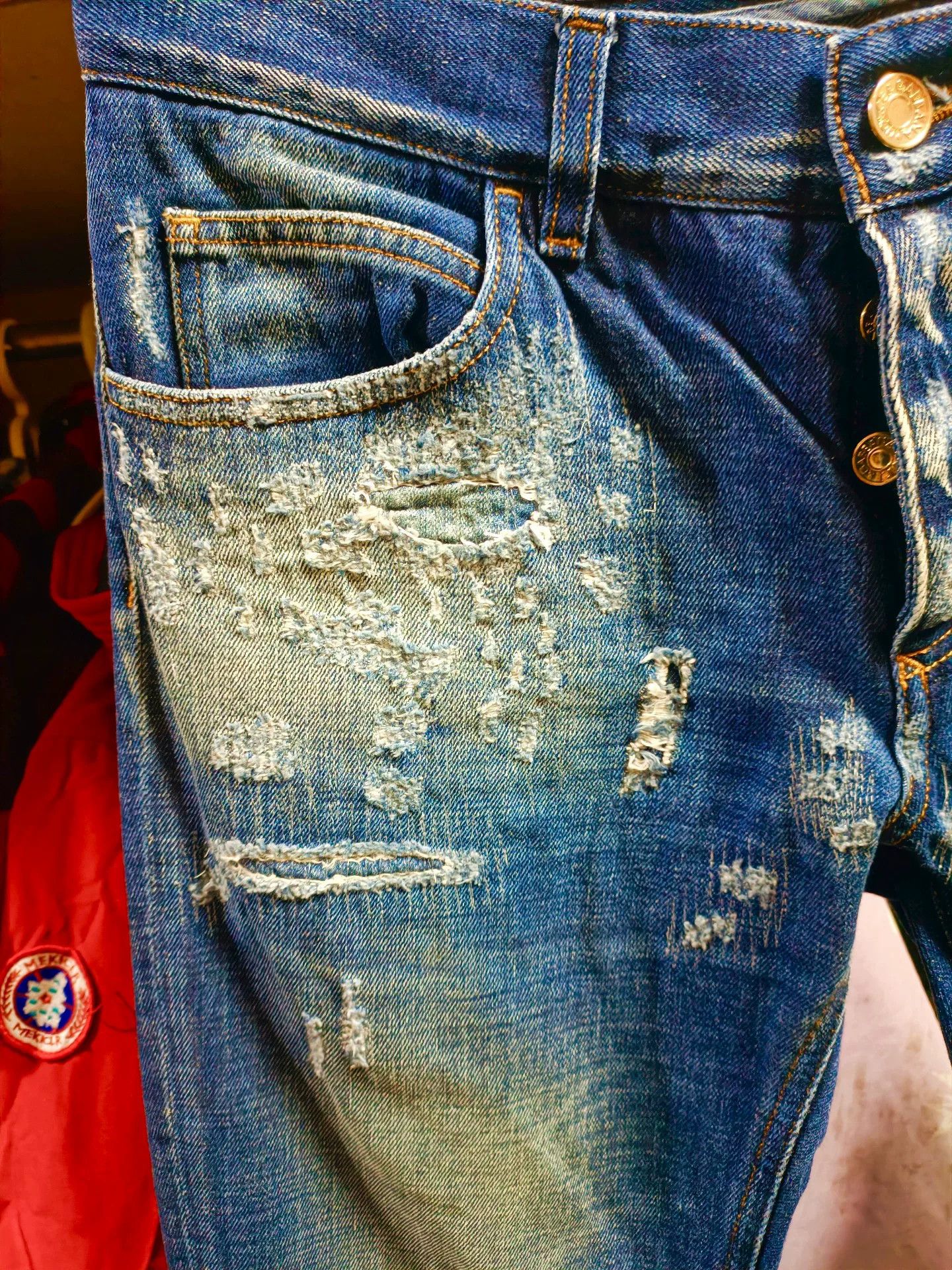 Dolce & Gabbana Dolce&Gabbana Runway Jeans 46 Size US 30 / EU 46 - 3 Thumbnail