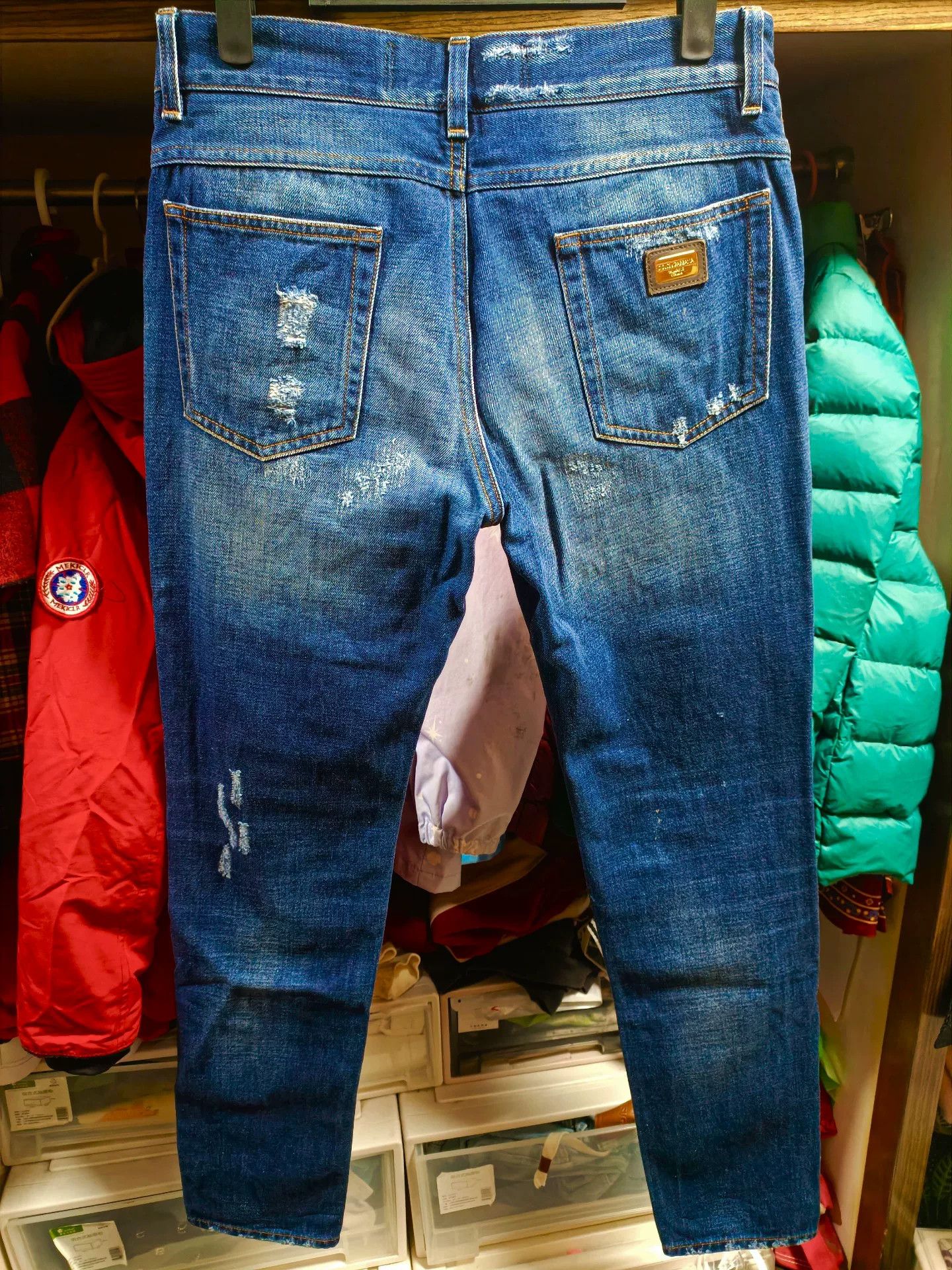Dolce & Gabbana Dolce&Gabbana Runway Jeans 46 Size US 30 / EU 46 - 2 Thumbnail