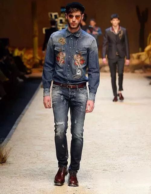 Dolce & Gabbana Dolce&Gabbana Runway Jeans 46 Size US 30 / EU 46 - 9 Thumbnail