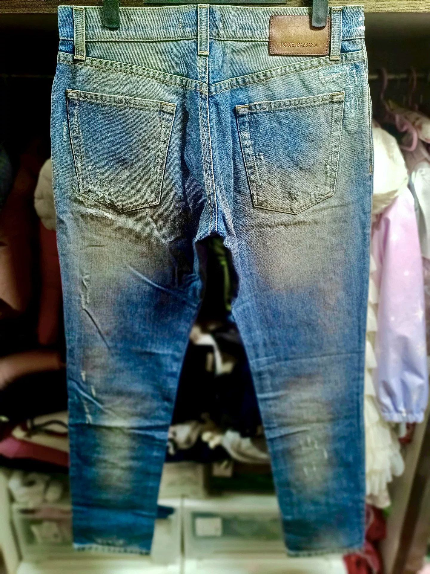 Dolce & Gabbana Dolce&Gabbana Runway Distressed Jeans Size US 28 / EU 44 - 2 Thumbnail