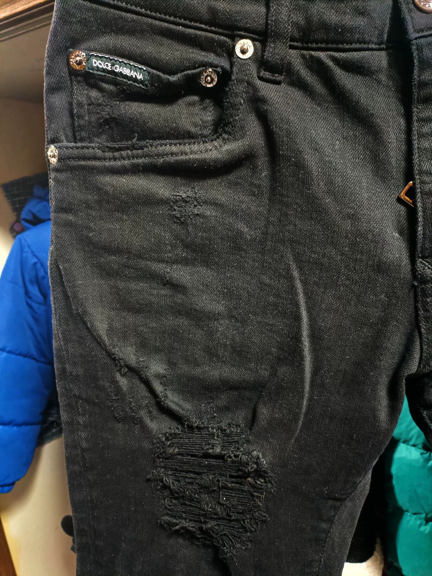 Dolce & Gabbana Dolce&Gabbana Distressed Slim Jeans Size US 28 / EU 44 - 3 Thumbnail