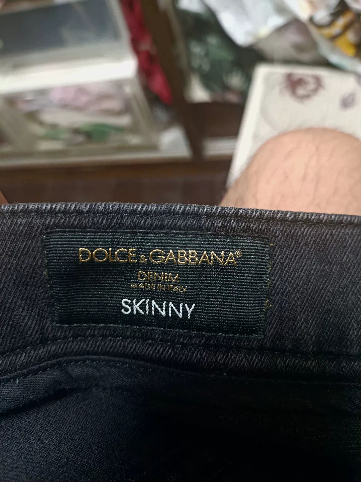 Dolce & Gabbana Dolce&Gabbana Sacred Heart Crown Jeans Size US 28 / EU 44 - 6 Thumbnail