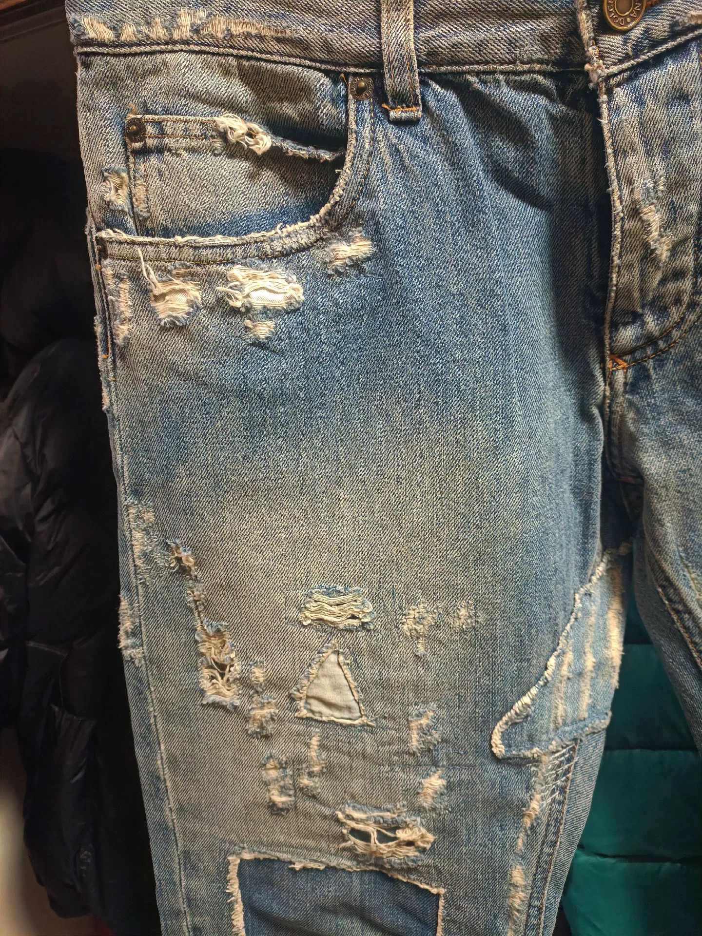 Dolce & Gabbana Dolce&Gabbana Runway Distressed Jeans Size US 30 / EU 46 - 3 Thumbnail