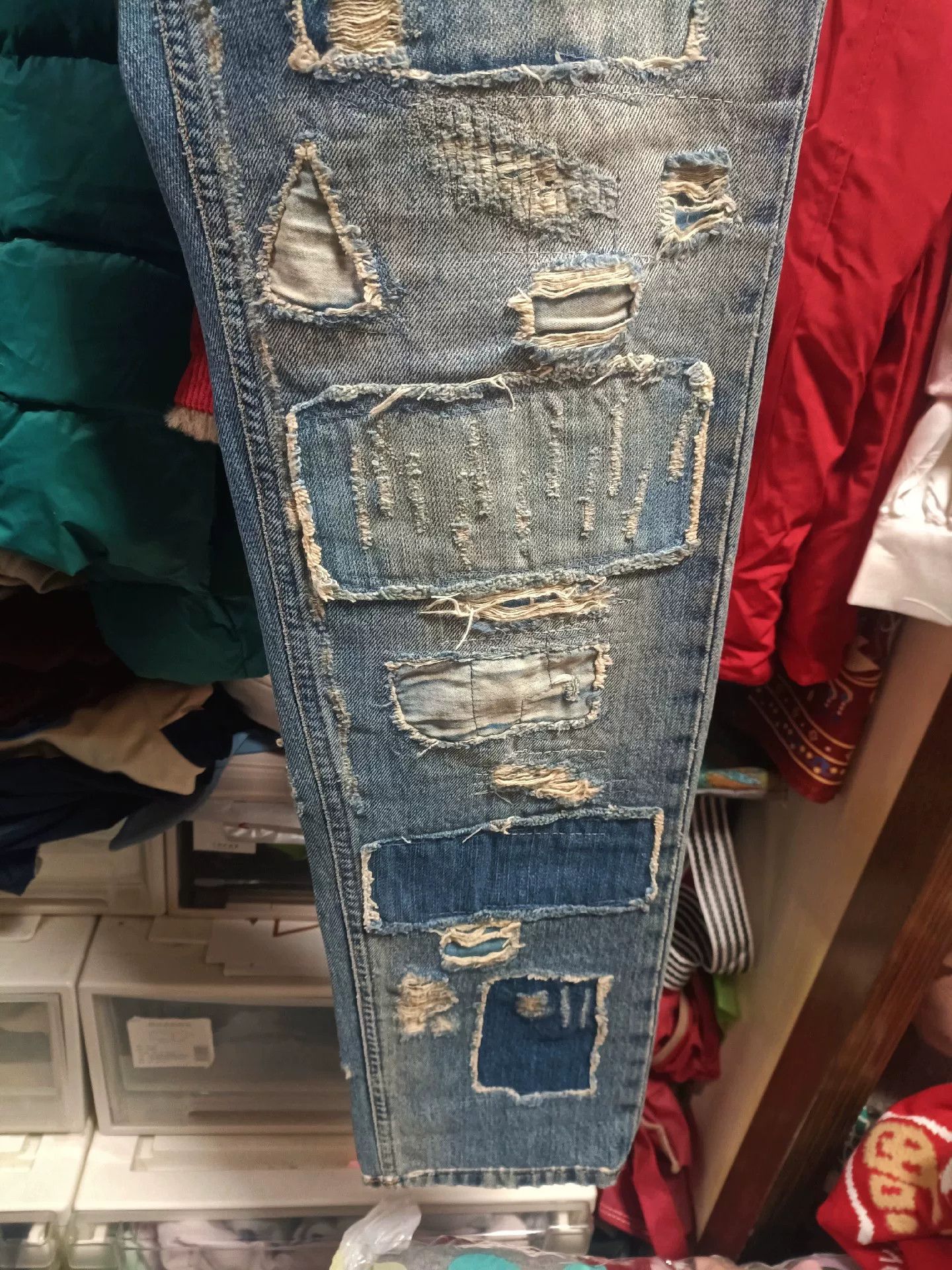 Dolce & Gabbana Dolce&Gabbana Runway Distressed Jeans Size US 30 / EU 46 - 6 Thumbnail