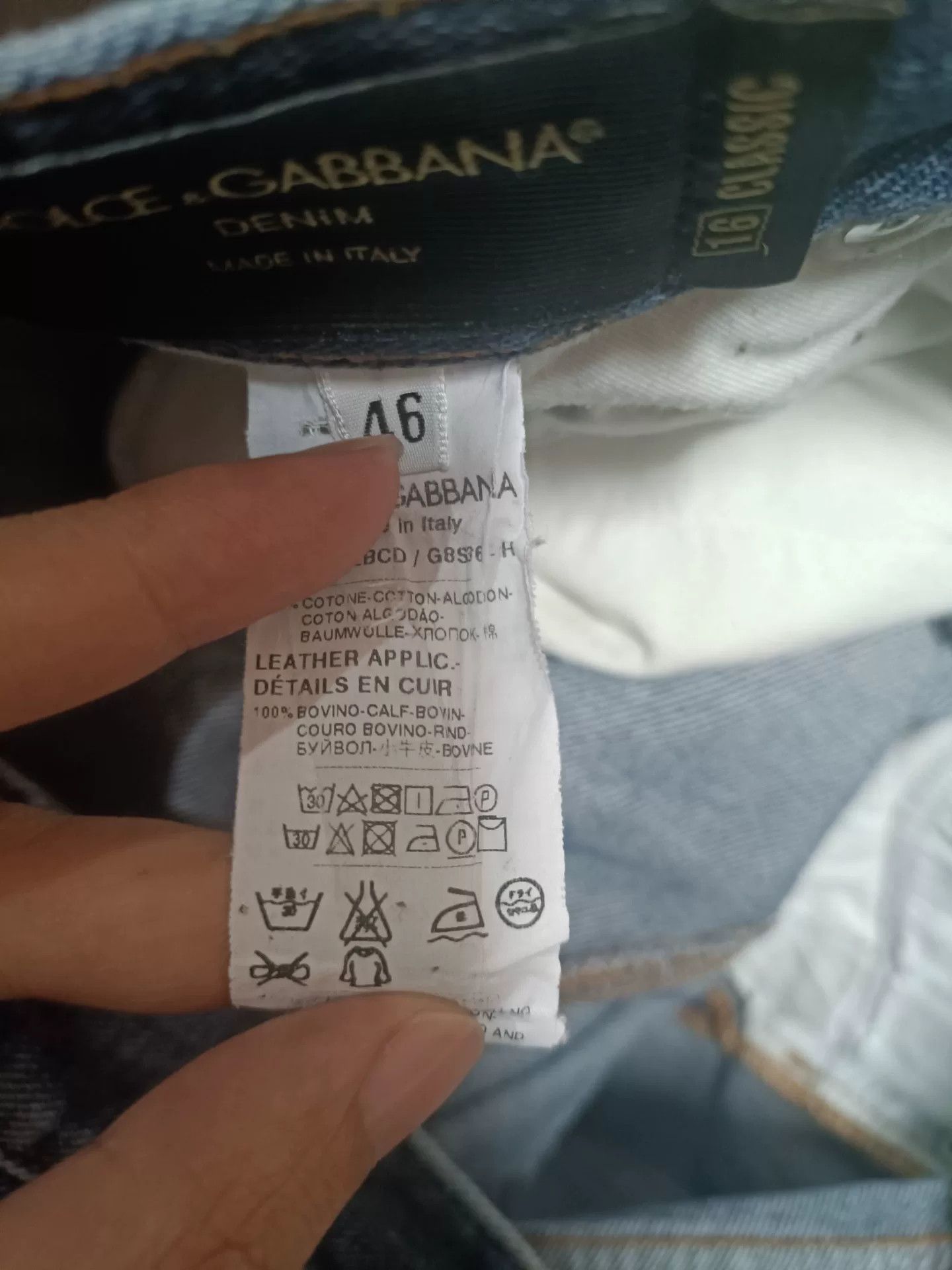 Dolce & Gabbana Dolce&Gabbana Runway Distressed Jeans Size US 30 / EU 46 - 9 Thumbnail