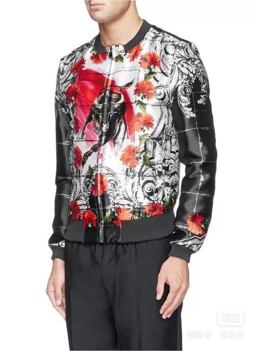 Dolce & Gabbana Dolce&Gabbana Silk Baseball Jacket Size US L / EU 52-54 / 3 - 8 Thumbnail