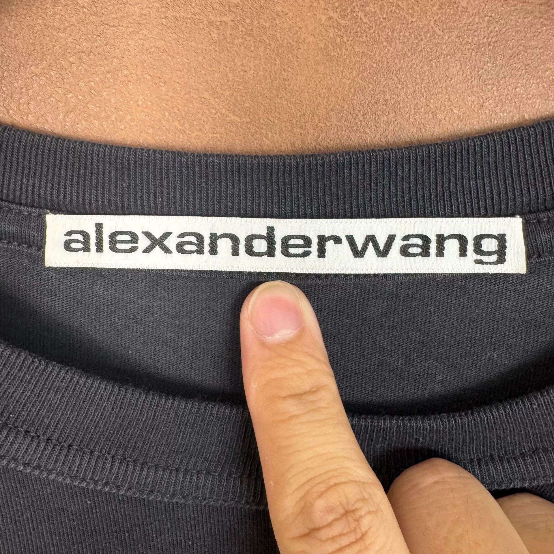 Japanese Brand Alexander Wang Tie-Dye Distressed Short-Sleeve Size US L / EU 52-54 / 3 - 5 Thumbnail