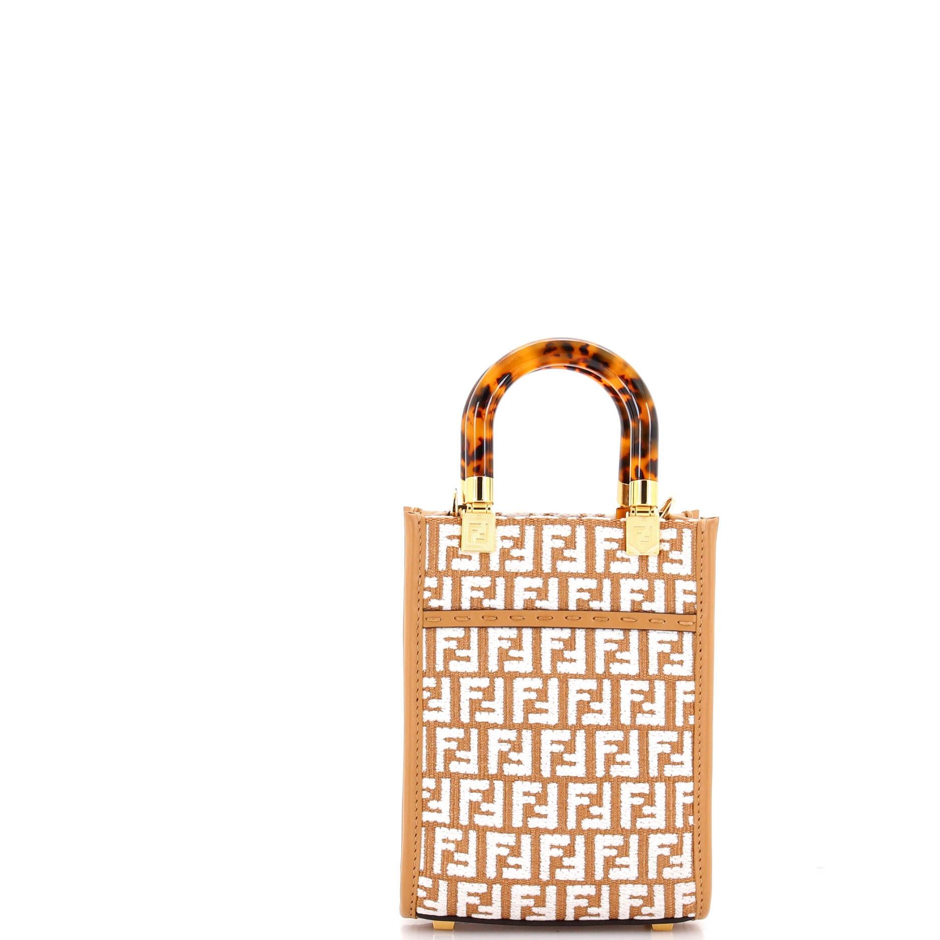 Fendi Sunshine Shopper Tote Size ONE SIZE - 3 Thumbnail