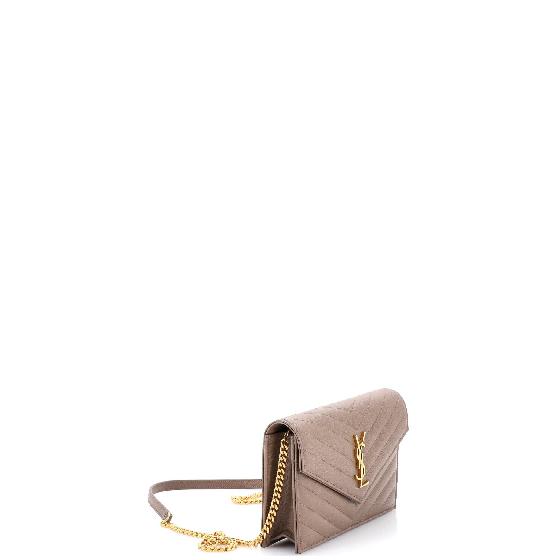Saint Laurent Paris Classic Monogram Wallet on Chain Size ONE SIZE - 2 Thumbnail