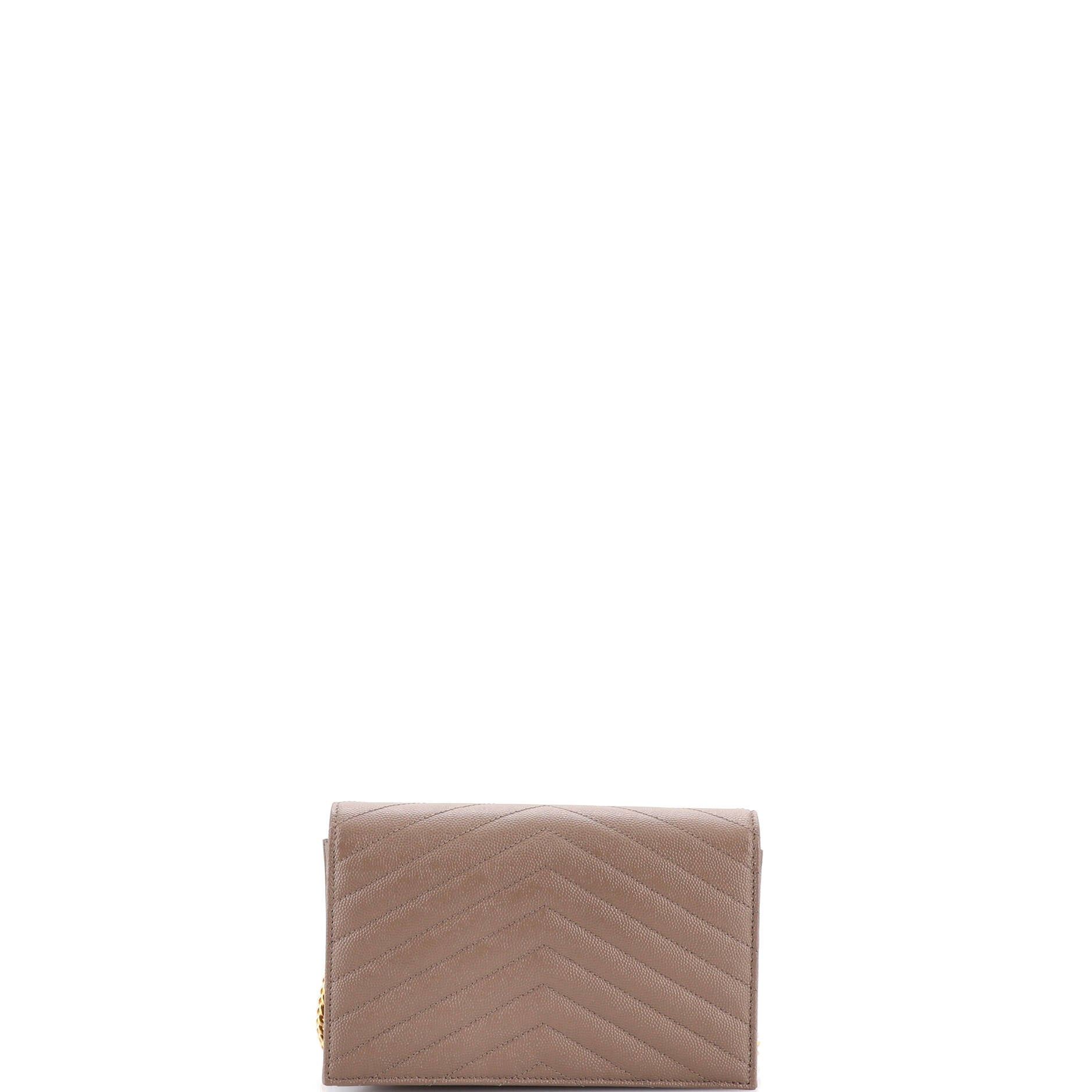 Saint Laurent Paris Classic Monogram Wallet on Chain Size ONE SIZE - 3 Thumbnail