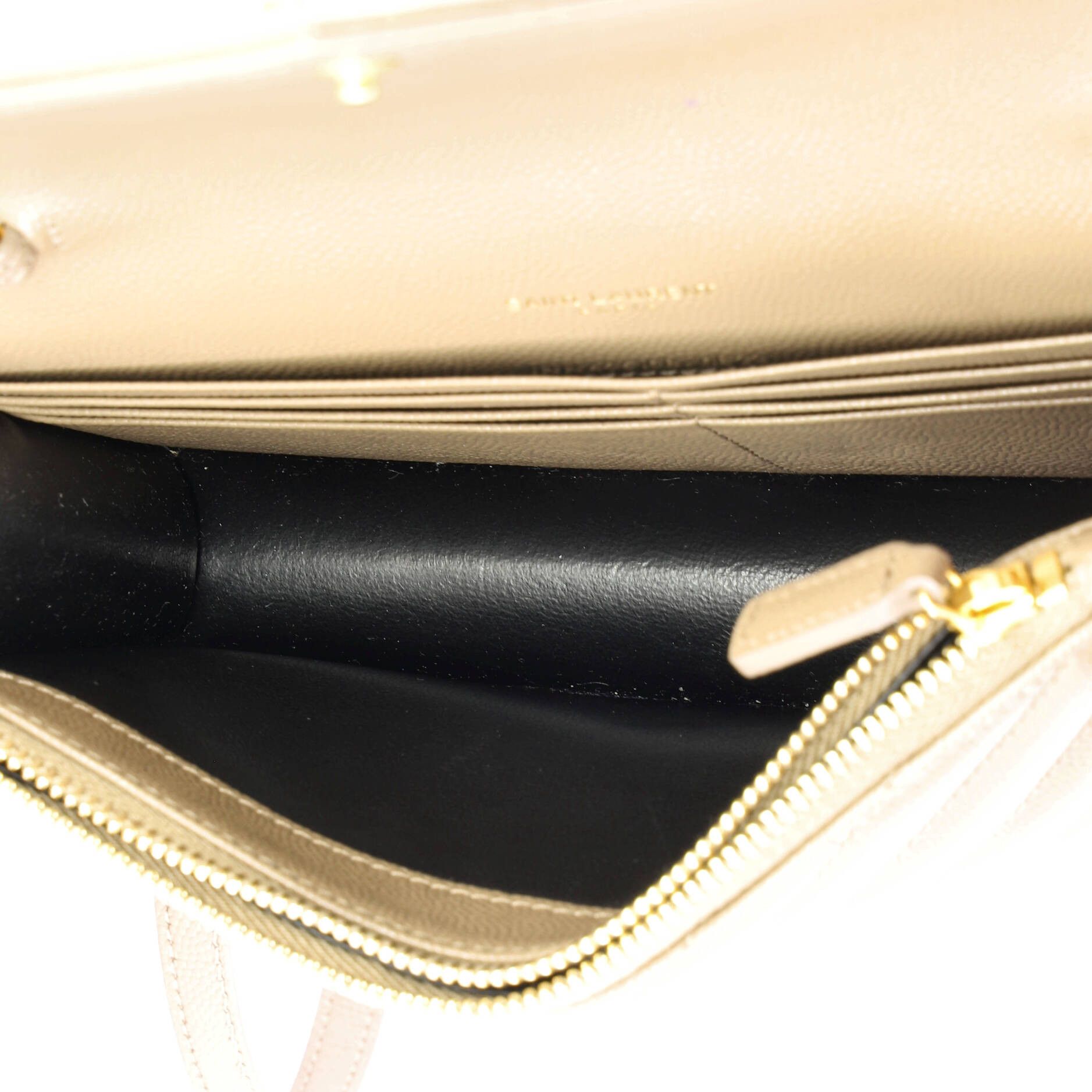 Saint Laurent Paris Classic Monogram Wallet on Chain Size ONE SIZE - 5 Thumbnail