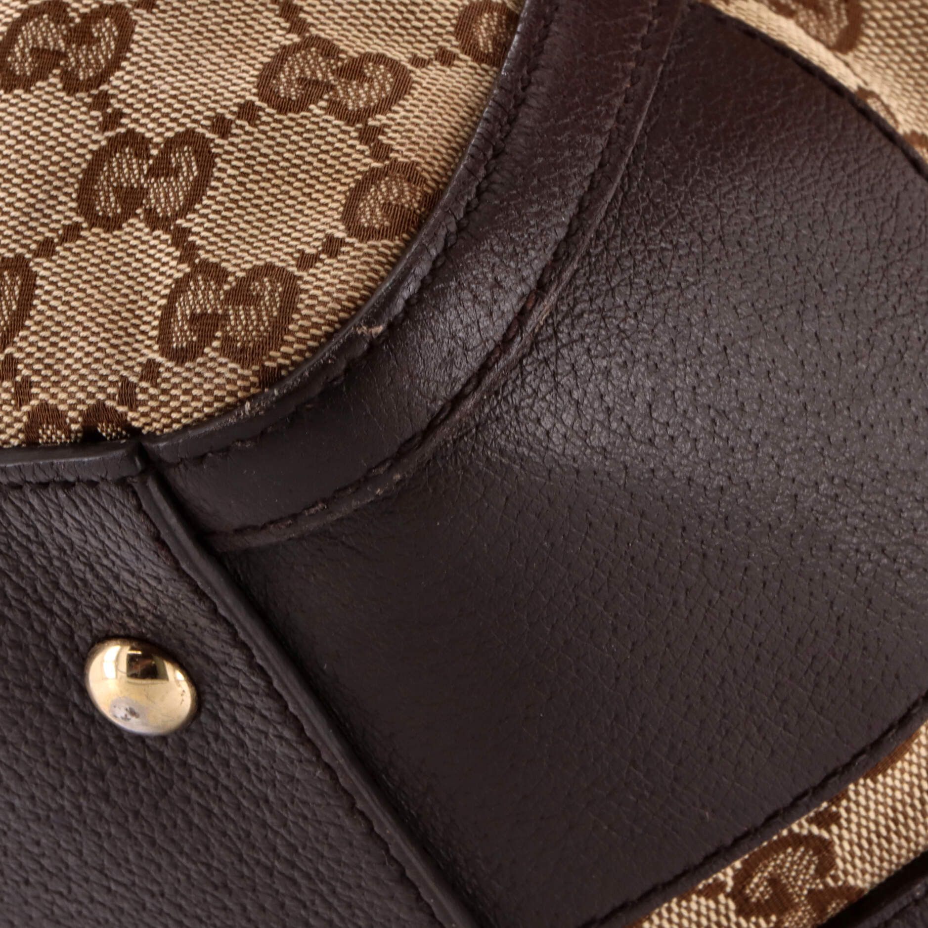 Gucci Vintage Bee Web Boston Bag Size ONE SIZE - 7 Thumbnail