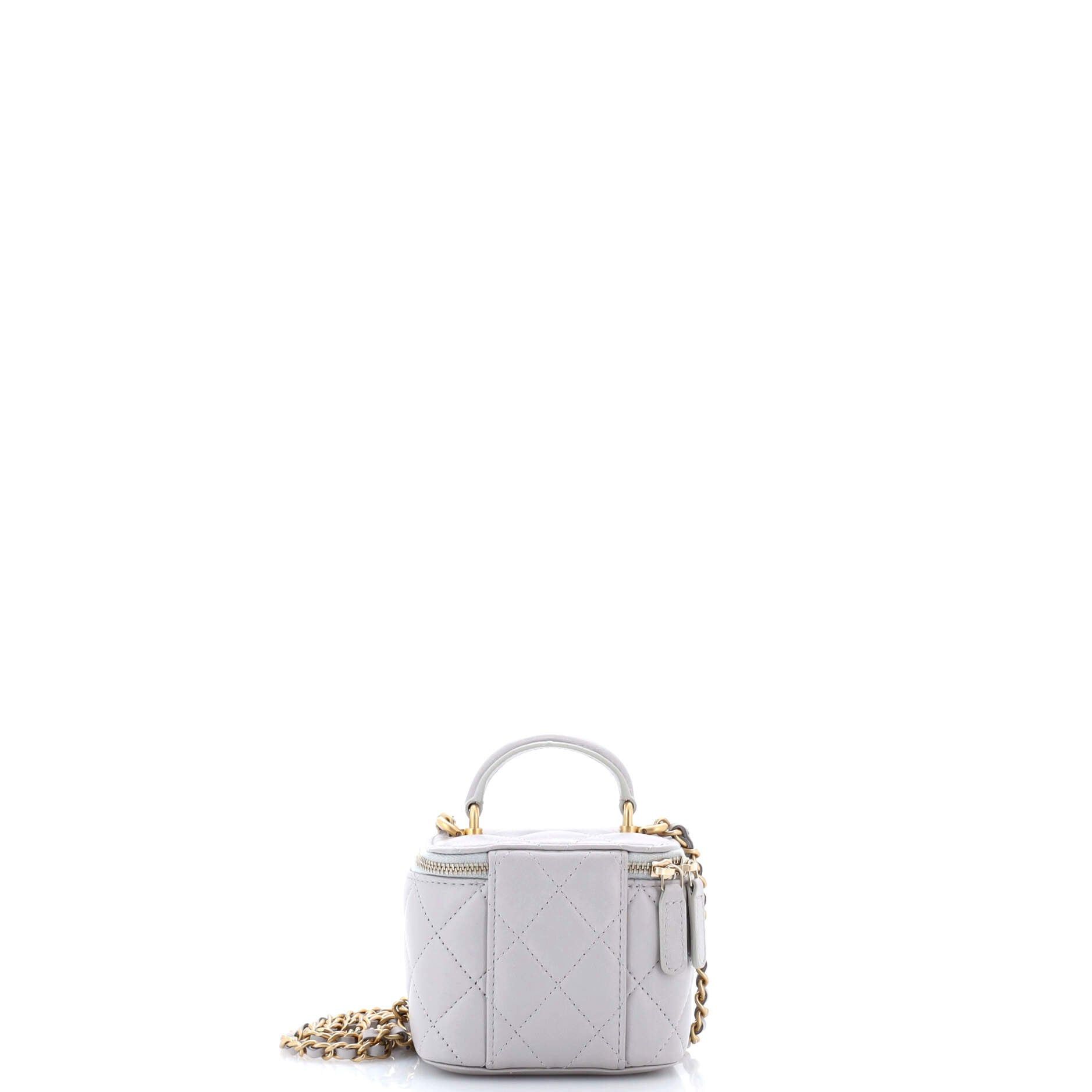 Chanel Classic Top Handle Vanity Case with Chain Size ONE SIZE - 3 Thumbnail