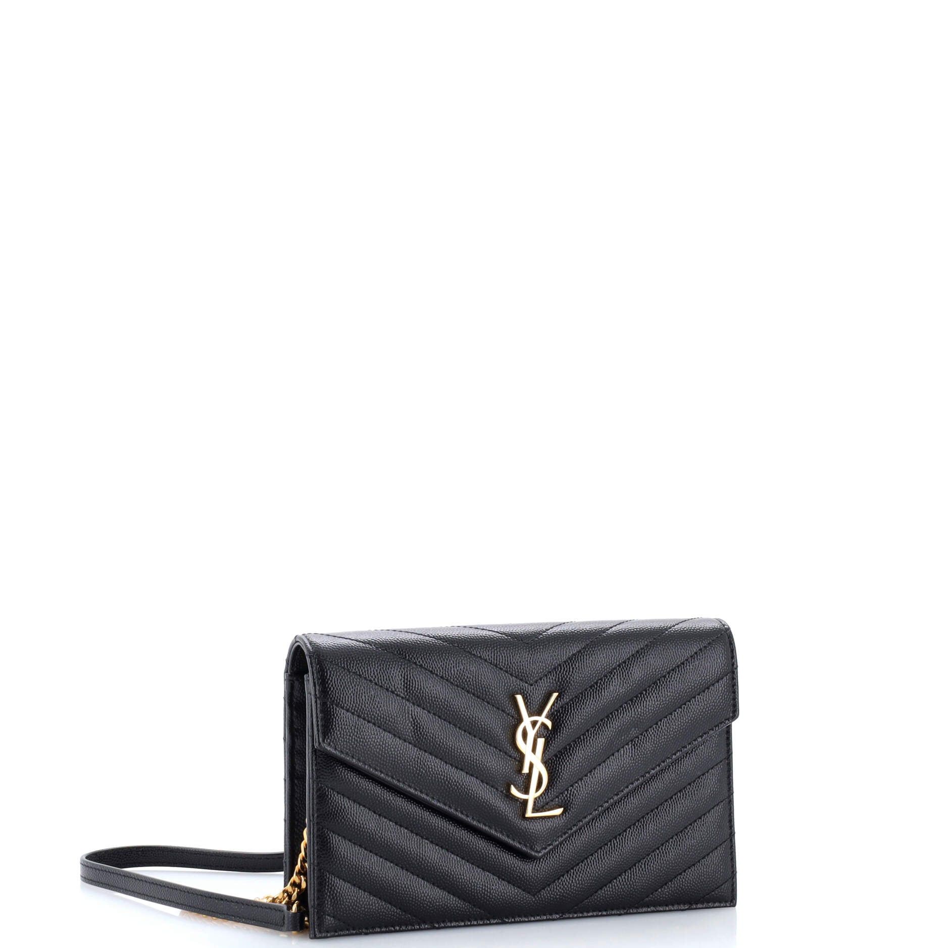 Saint Laurent Paris Classic Monogram Wallet on Chain Size ONE SIZE - 2 Thumbnail