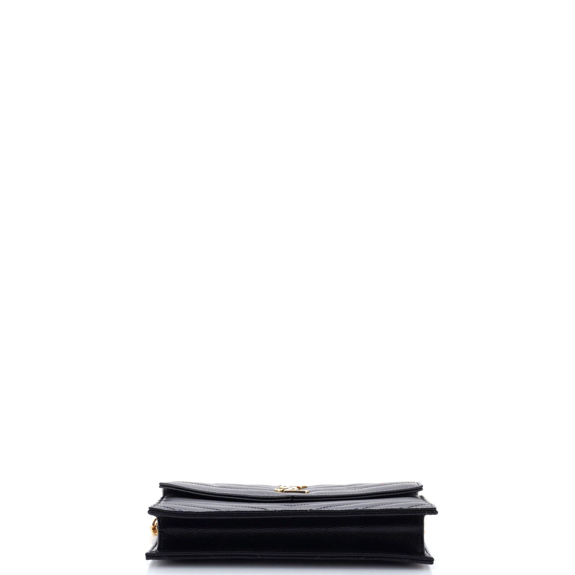 Saint Laurent Paris Classic Monogram Wallet on Chain Size ONE SIZE - 4 Thumbnail