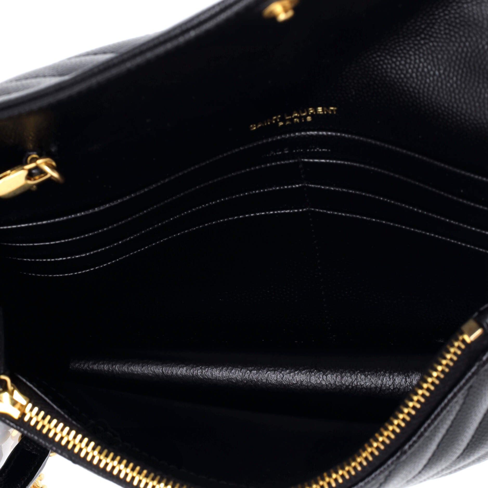 Saint Laurent Paris Classic Monogram Wallet on Chain Size ONE SIZE - 5 Thumbnail