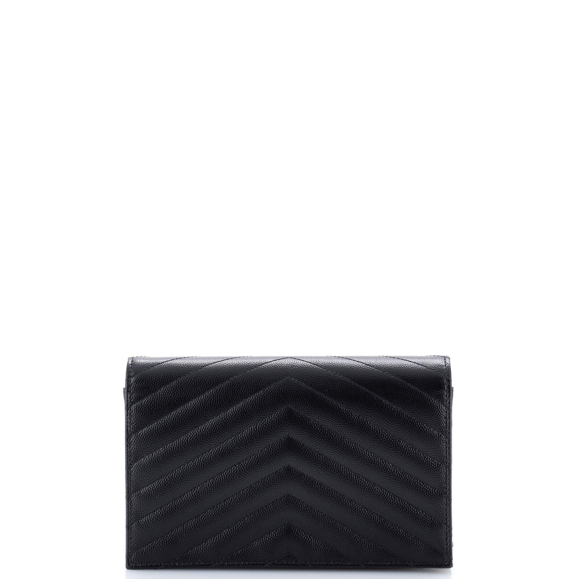 Saint Laurent Paris Classic Monogram Wallet on Chain Size ONE SIZE - 3 Thumbnail