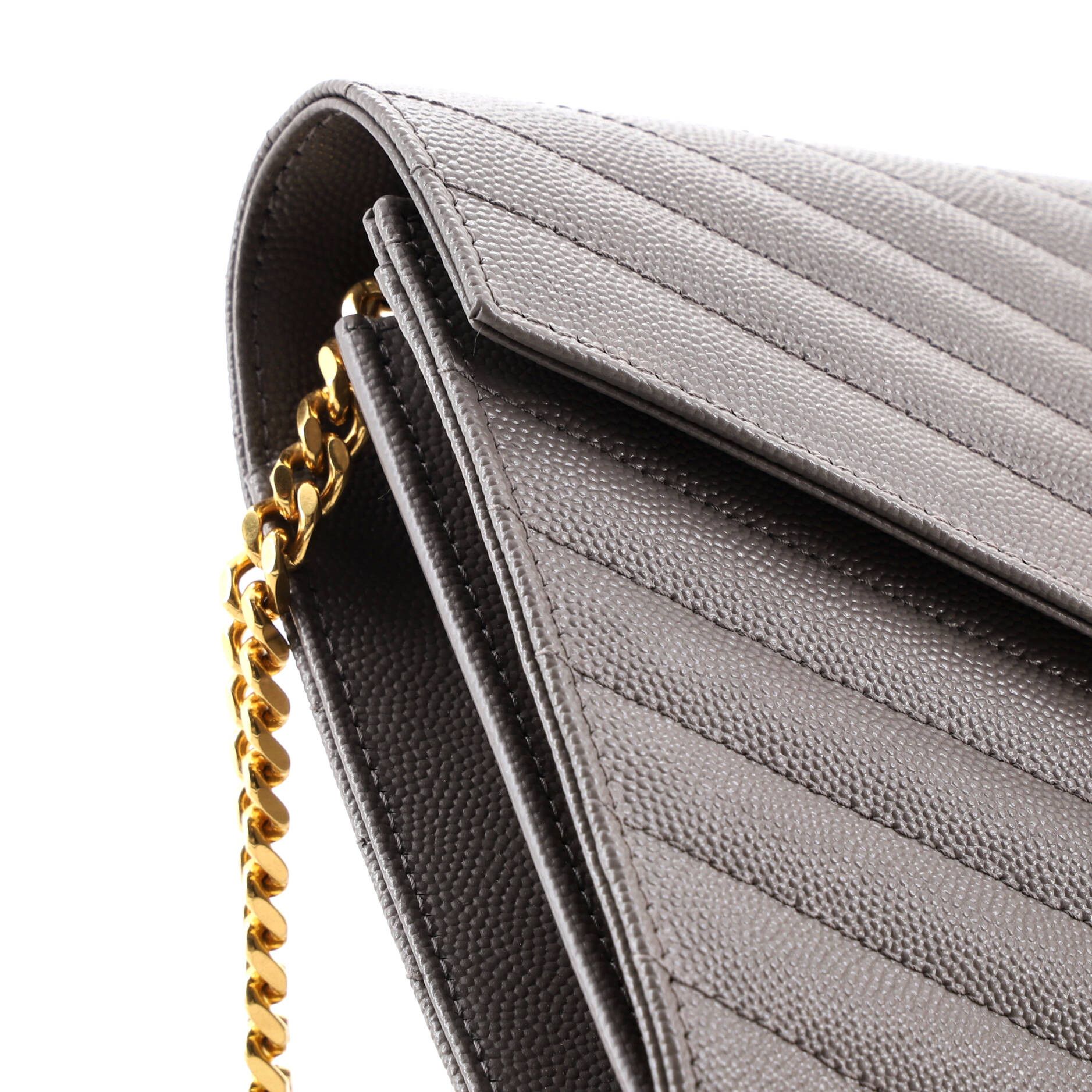 Saint Laurent Paris Classic Monogram Wallet on Chain Size ONE SIZE - 7 Thumbnail