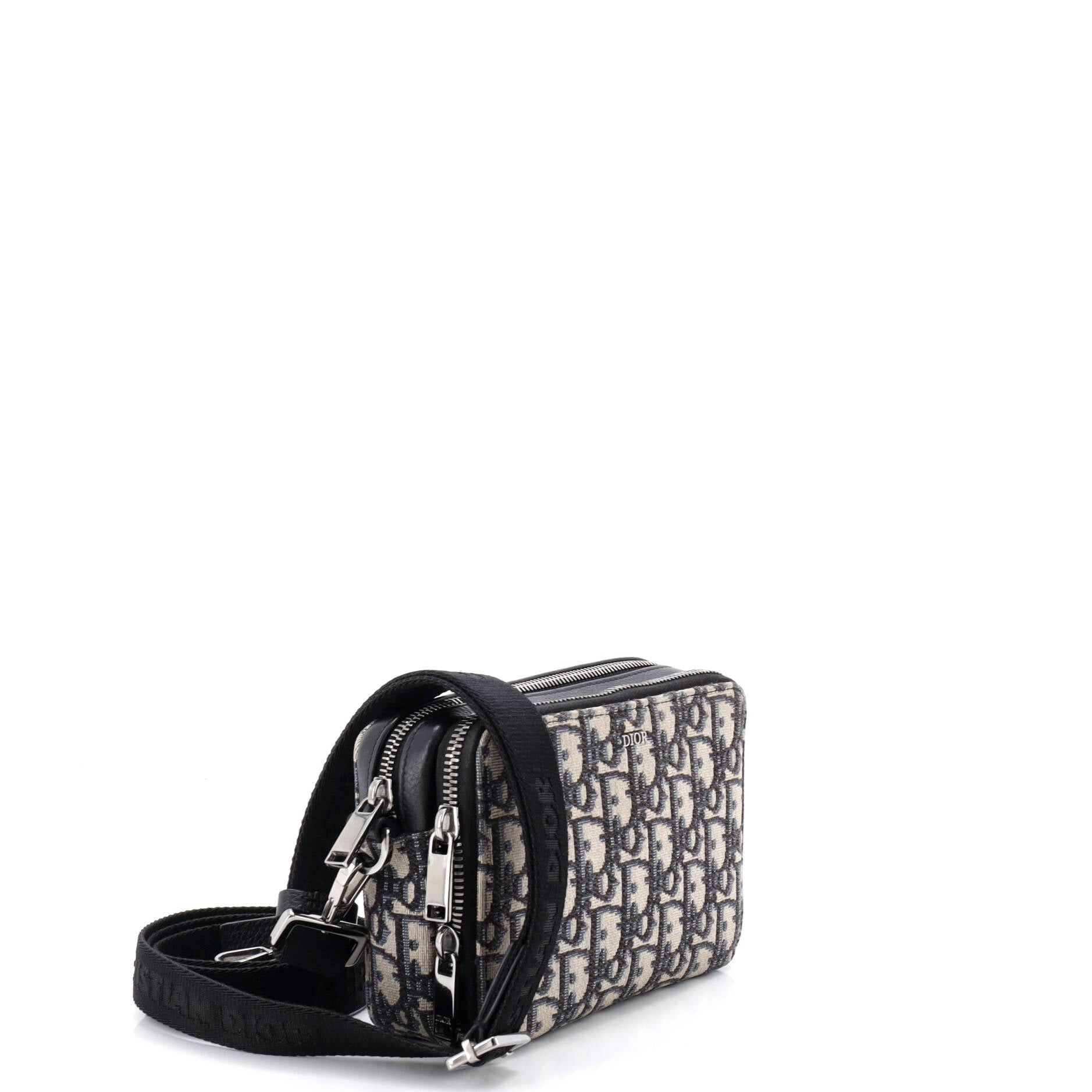 Dior Double Zip Crossbody Pouch Size ONE SIZE - 2 Thumbnail