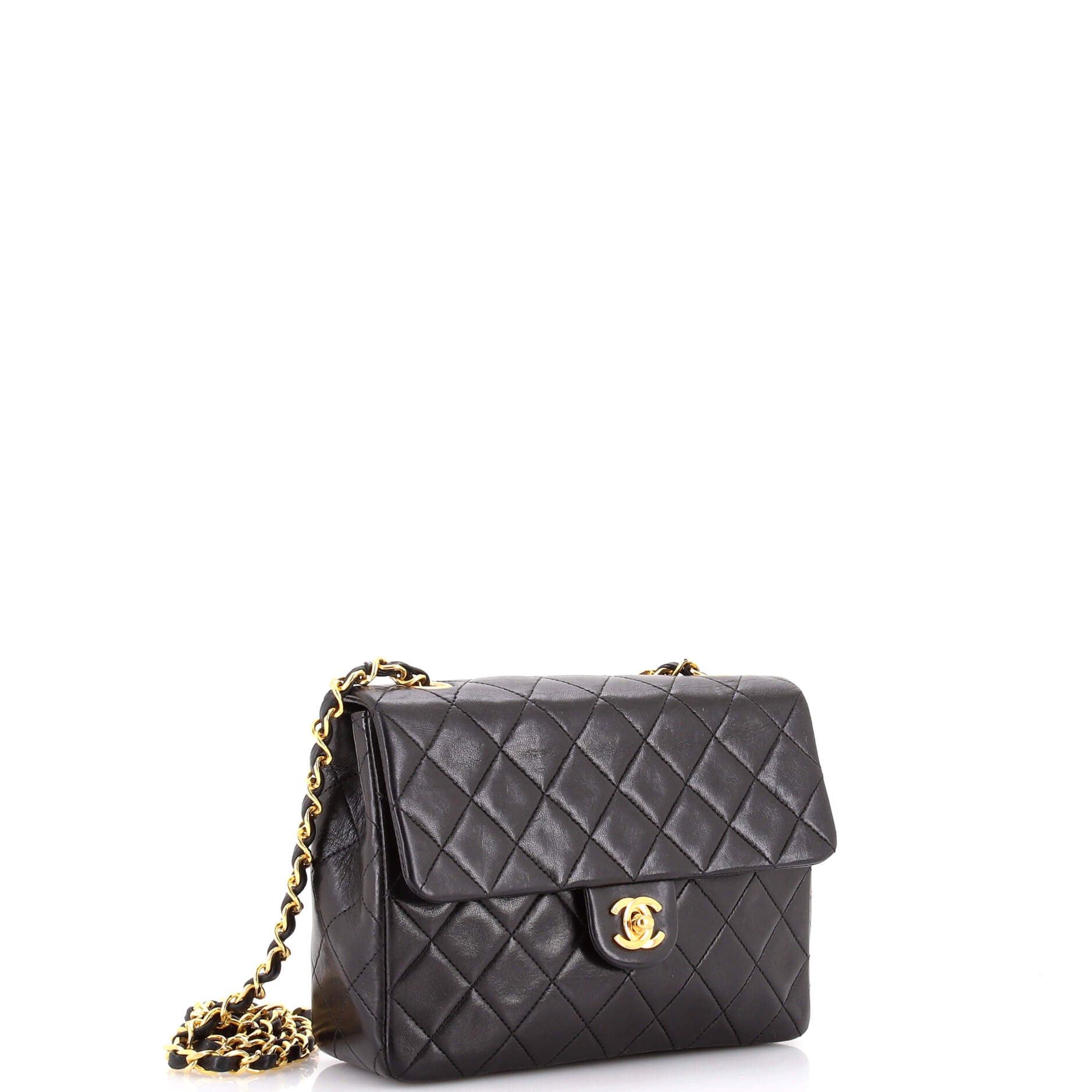 Chanel Vintage Square Classic Flap Bag Size ONE SIZE - 2 Thumbnail