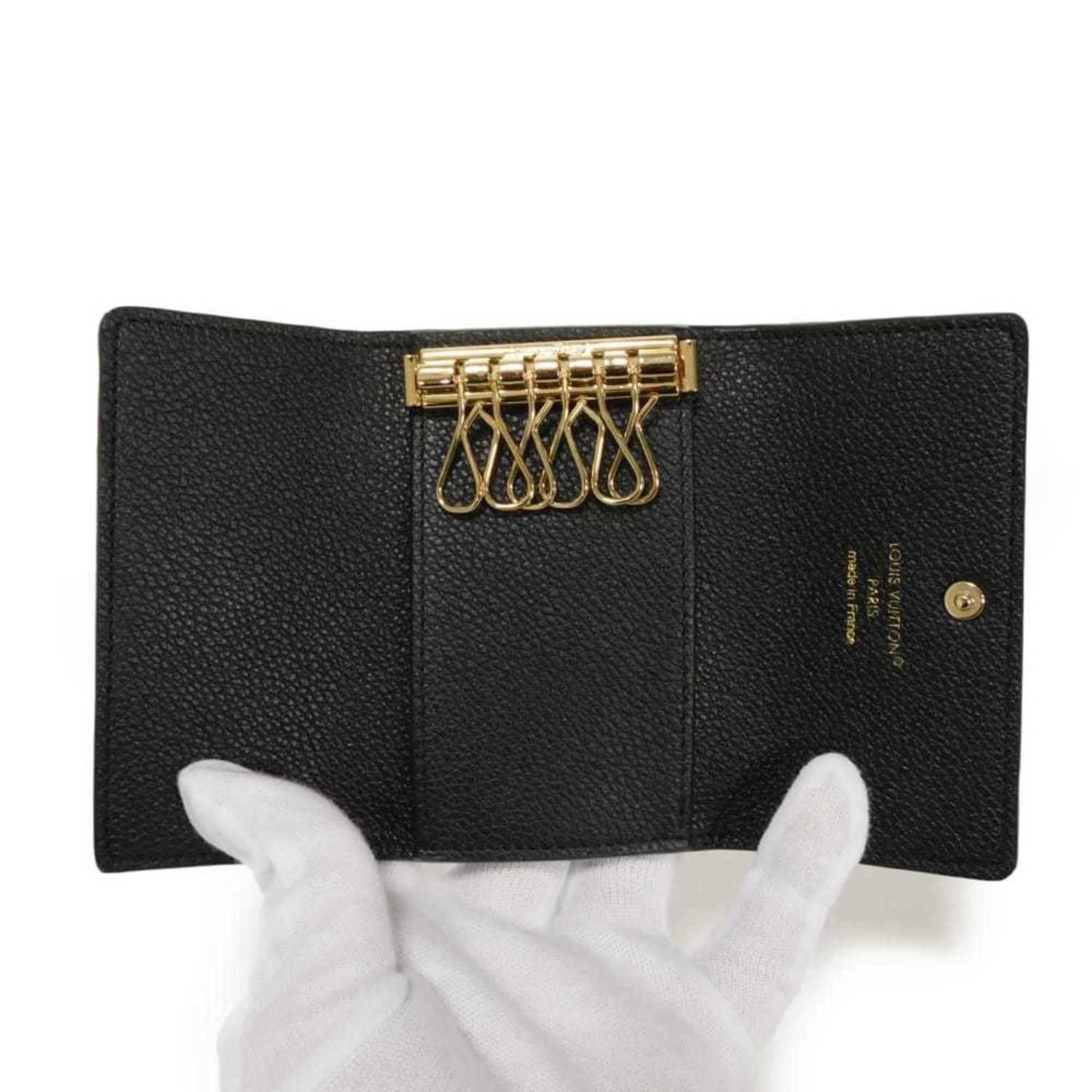 Louis Vuitton Louis Vuitton Multicle 6 Key Case, Current Model, LV Logo, Black, 6-Ring, Bifold, RFID, Unused, Monogram Empreinte Noir, M64421, Men's/Women's Size ONE SIZE - 5 Thumbnail