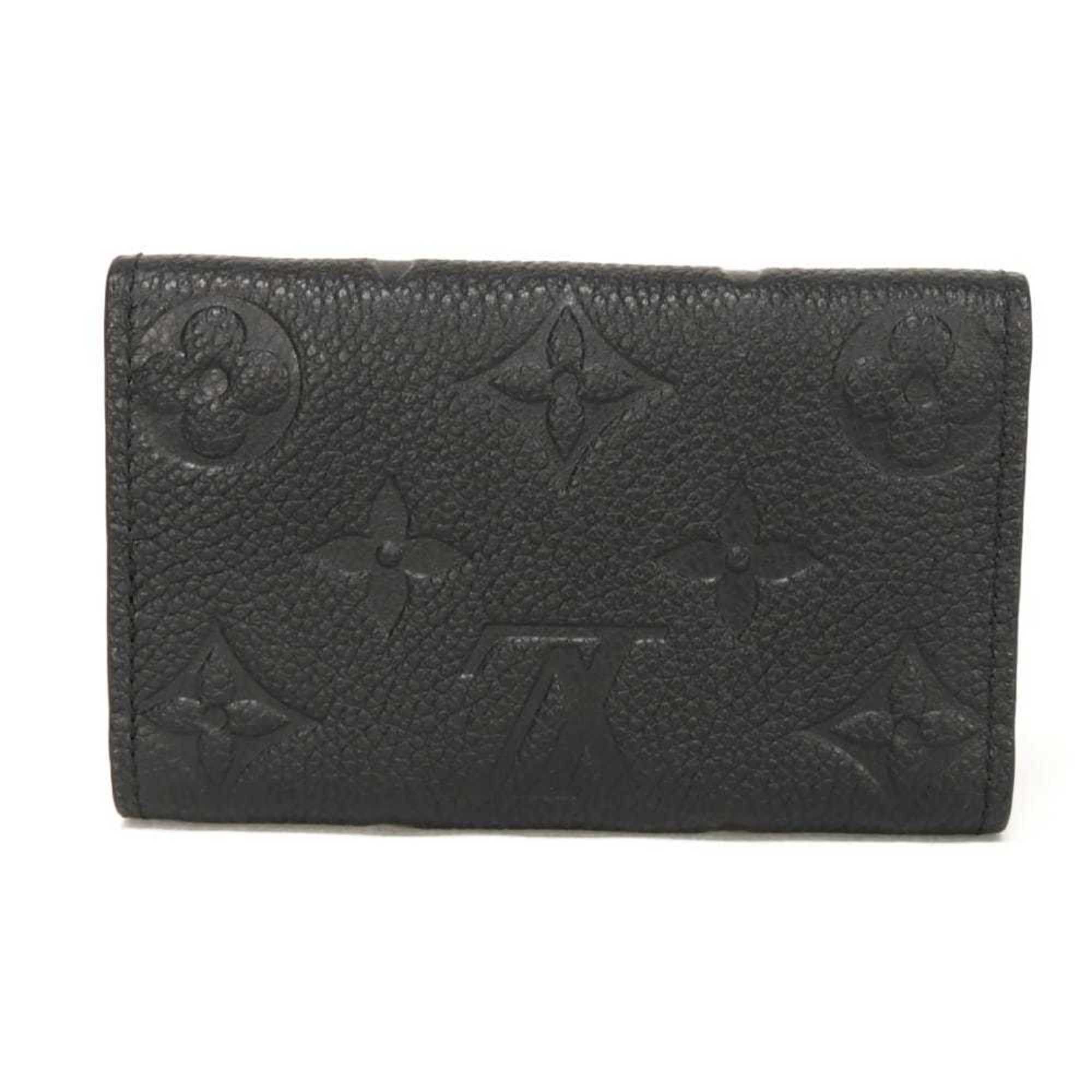Louis Vuitton Louis Vuitton Multicle 6 Key Case, Current Model, LV Logo, Black, 6-Ring, Bifold, RFID, Unused, Monogram Empreinte Noir, M64421, Men's/Women's Size ONE SIZE - 3 Thumbnail