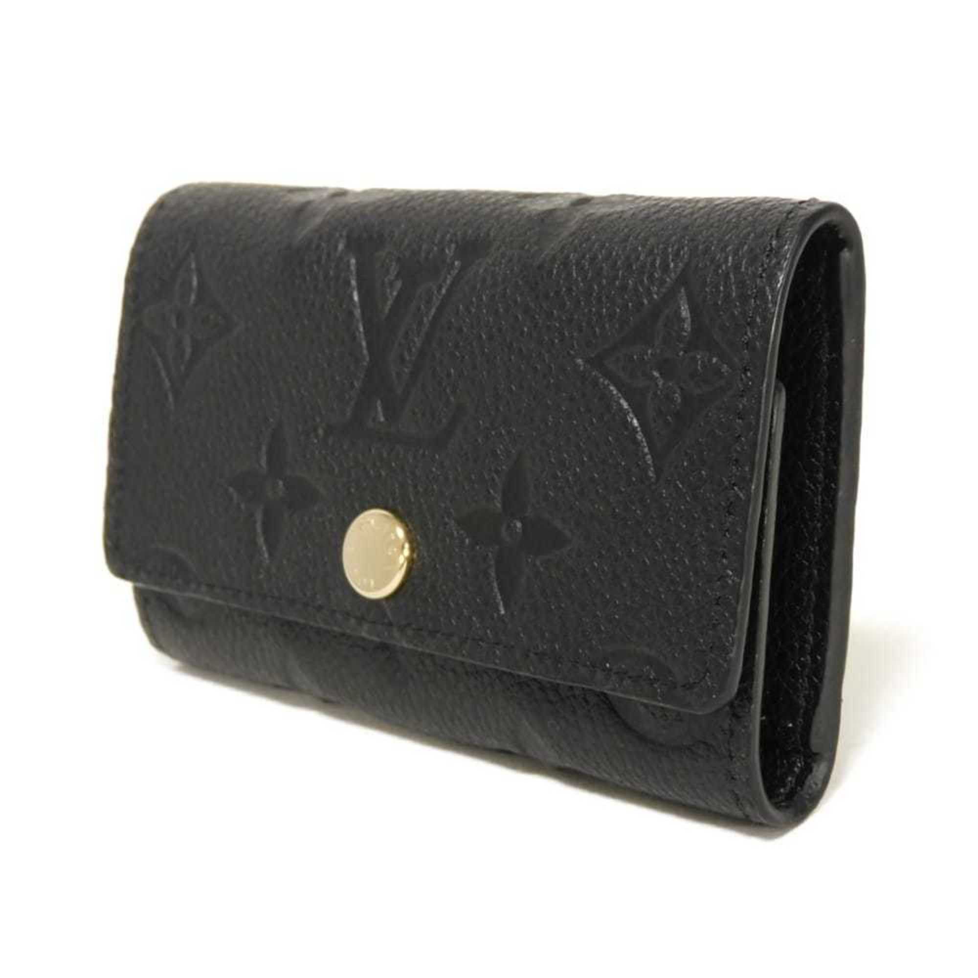 Louis Vuitton Louis Vuitton Multicle 6 Key Case, Current Model, LV Logo, Black, 6-Ring, Bifold, RFID, Unused, Monogram Empreinte Noir, M64421, Men's/Women's Size ONE SIZE - 2 Thumbnail