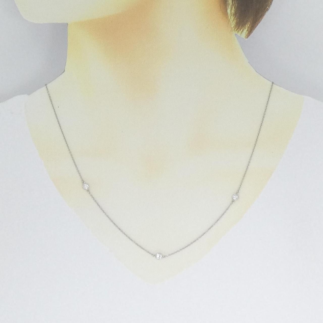 Tiffany & Co. Tiffany & Co. Tiffany By the Yard Platinum Diamond Necklace Precious Metal Necklace 60127093 DUTY FREE for USA Size ONE SIZE - 6 Thumbnail