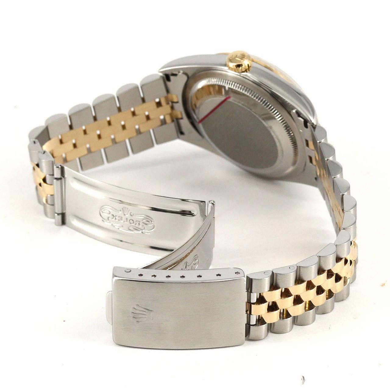 Rolex Rolex Rolex Datejust Stainless Steel x Yellow Gold Metal Automatic 16233 DUTY FREE for USA Size ONE SIZE - 5 Thumbnail