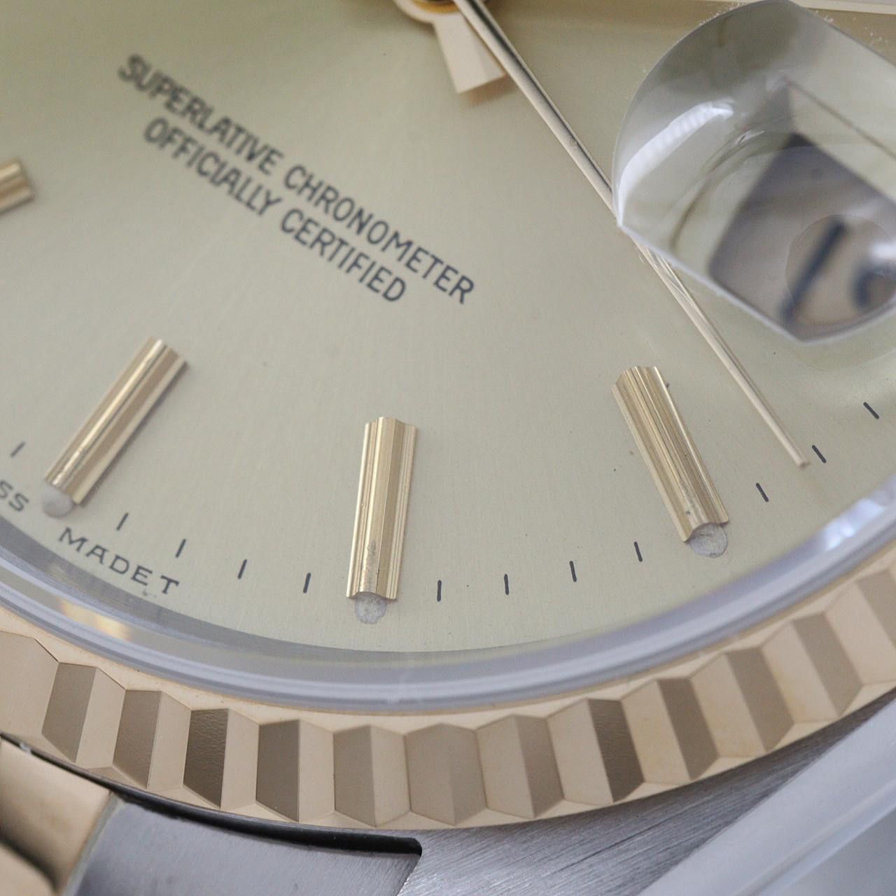 Rolex Rolex Rolex Datejust Stainless Steel x Yellow Gold Metal Automatic 16233 DUTY FREE for USA Size ONE SIZE - 8 Thumbnail