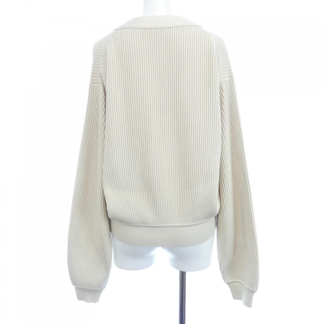 Hermes Hermes Hermès ZIPPE AVEC MORS A JOUET Wool Cardigan Textile Tops DUTY FREE for USA Size ONE SIZE - 2 Thumbnail