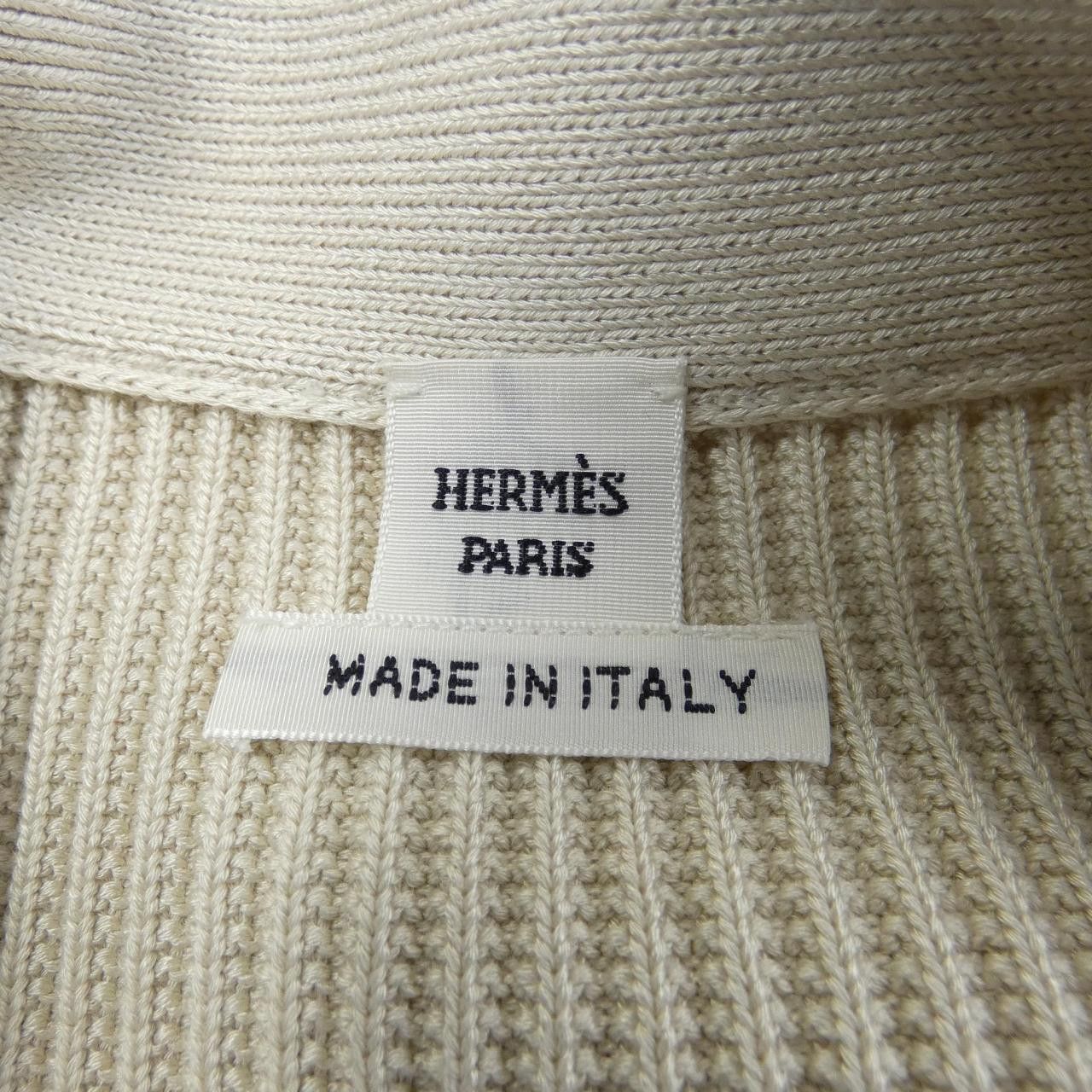 Hermes Hermes Hermès ZIPPE AVEC MORS A JOUET Wool Cardigan Textile Tops DUTY FREE for USA Size ONE SIZE - 4 Thumbnail