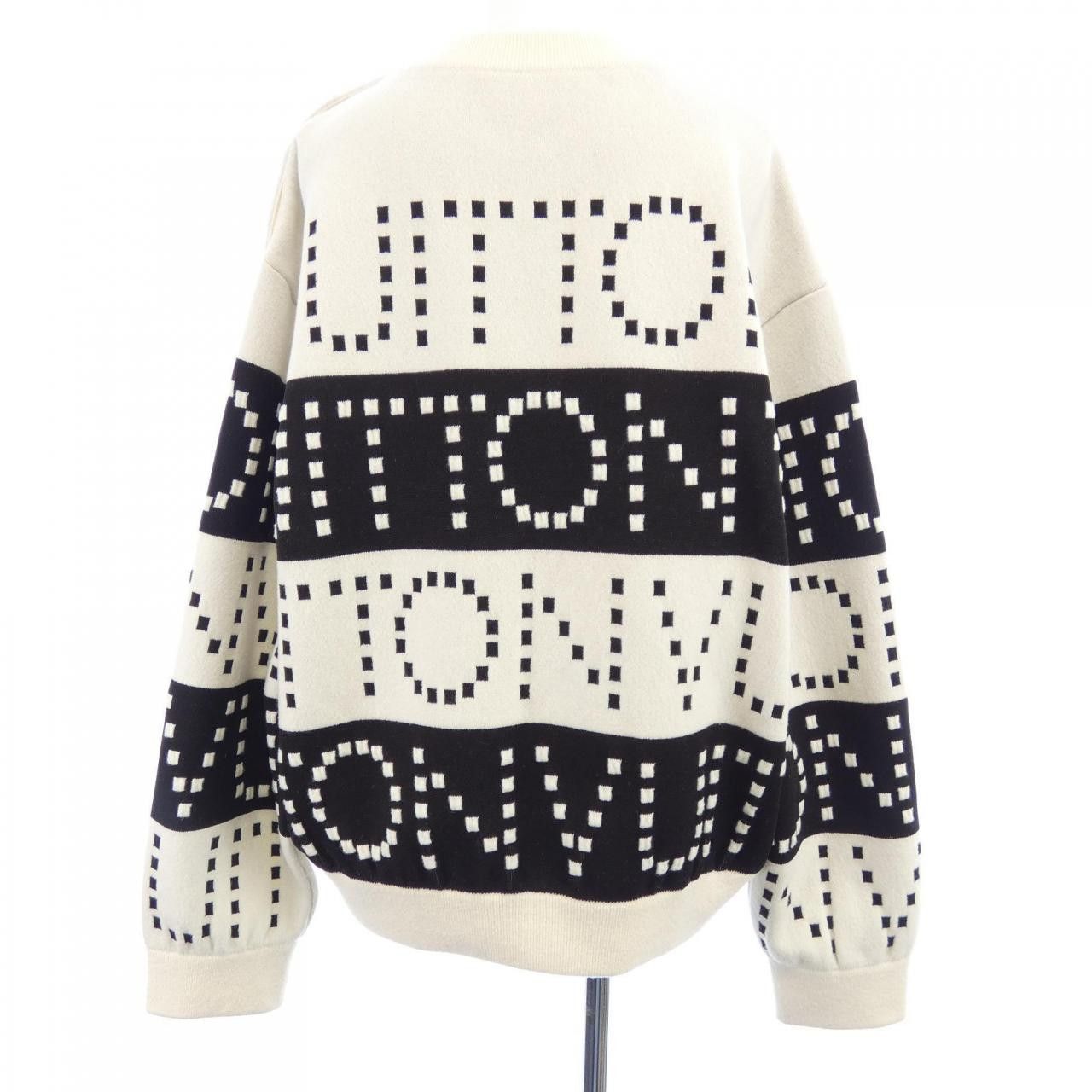 Louis Vuitton Louis Vuitton Louis Vuitton Signature Chunky Stripe Pullover Knit Textile Tops FOKL20U39 DUTY FREE for USA Size ONE SIZE - 2 Thumbnail
