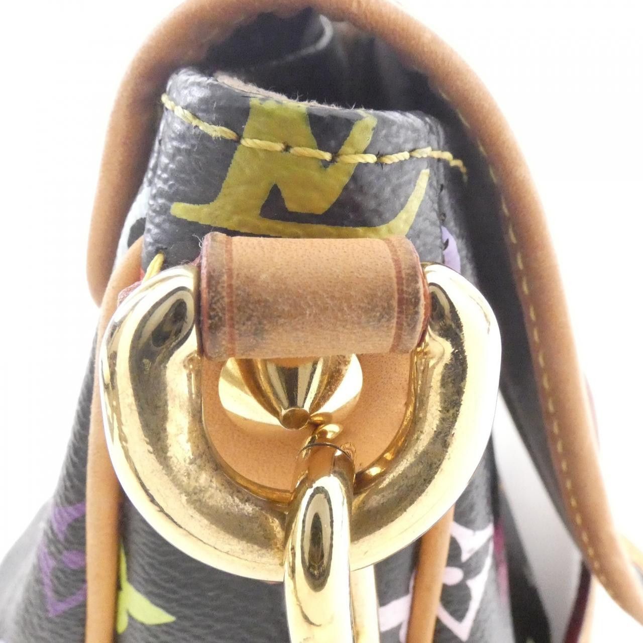 Louis Vuitton Louis Vuitton Louis Vuitton Multicolore Coated Canvas Shoulder Bag Textile Shoulder Bag M40306 DUTY FREE for USA Size ONE SIZE - 6 Thumbnail
