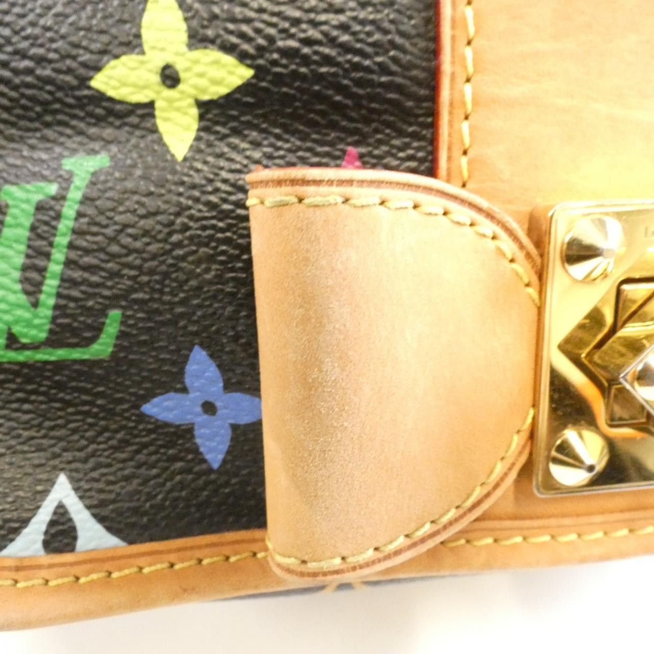 Louis Vuitton Louis Vuitton Louis Vuitton Multicolore Coated Canvas Shoulder Bag Textile Shoulder Bag M40306 DUTY FREE for USA Size ONE SIZE - 5 Thumbnail