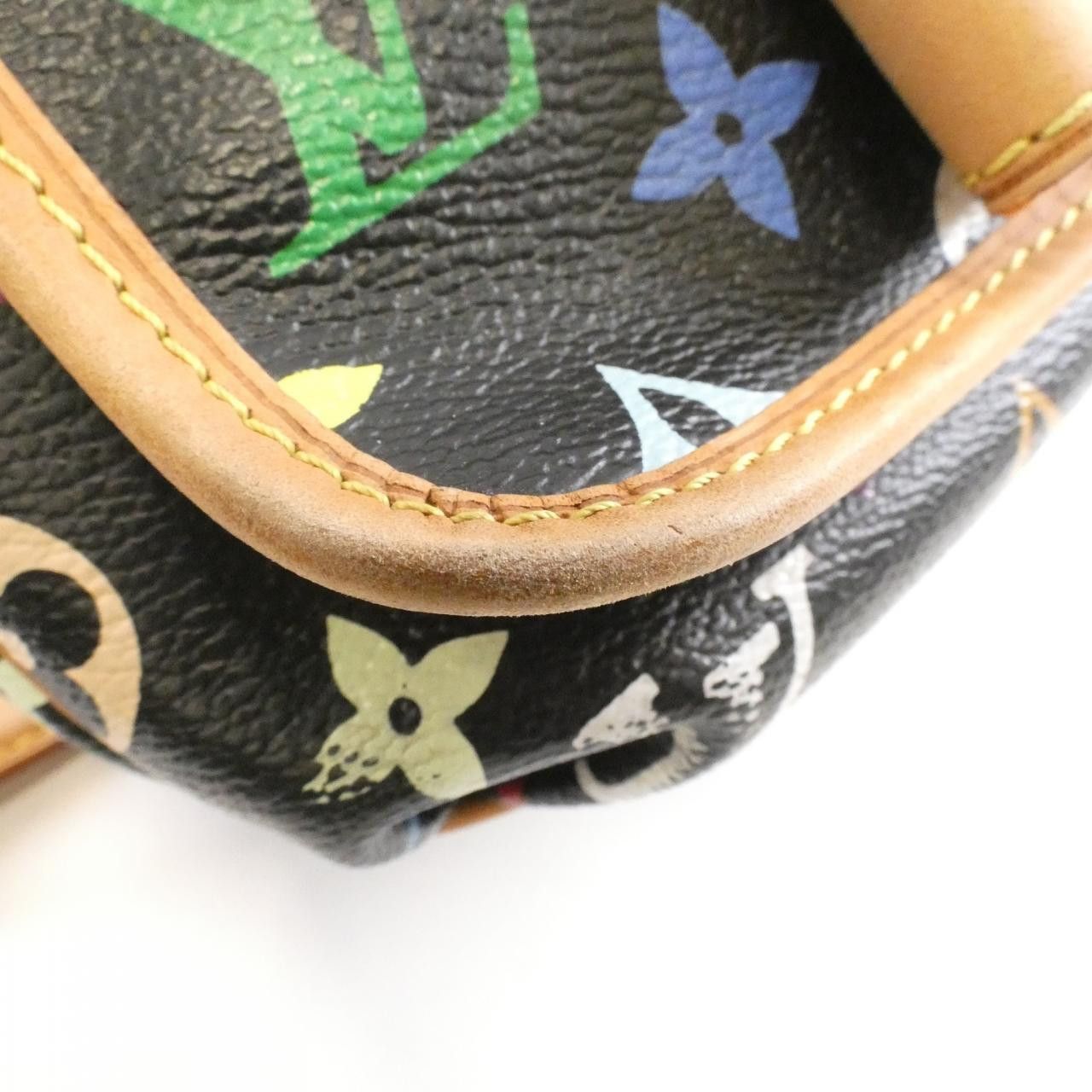Louis Vuitton Louis Vuitton Louis Vuitton Multicolore Coated Canvas Shoulder Bag Textile Shoulder Bag M40306 DUTY FREE for USA Size ONE SIZE - 4 Thumbnail