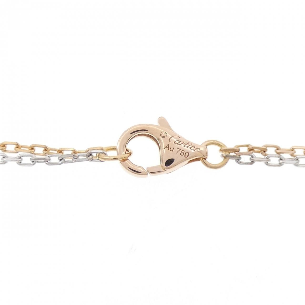 Cartier Cartier Cartier Love 750 Pink Gold 750 White Gold Diamond Necklace Precious Metal Necklace DUTY FREE for USA Size ONE SIZE - 5 Thumbnail