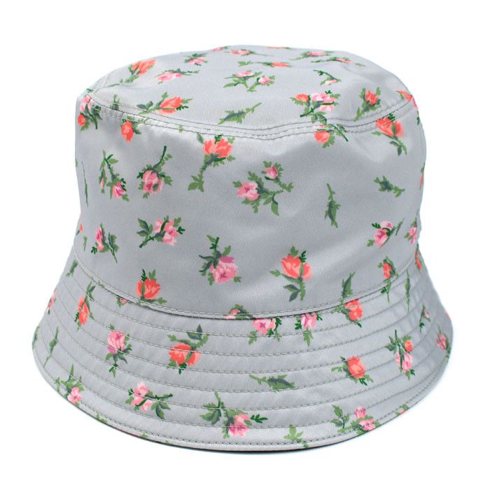 Prada Prada Prada Re-Nylon Tessuto Rose Perla Hat Textile Hats 1HC137 2C6E F0164 DUTY FREE for USA Size ONE SIZE - 2 Thumbnail