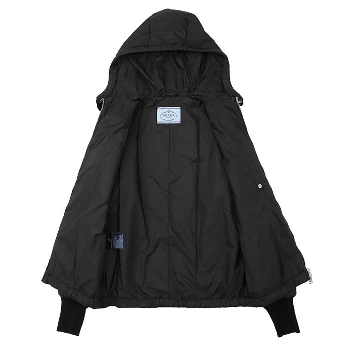 Prada Prada Prada Padded Polyamide Jacket Plastic / Synthetic Outerwear DUTY FREE for USA Size ONE SIZE - 6 Thumbnail
