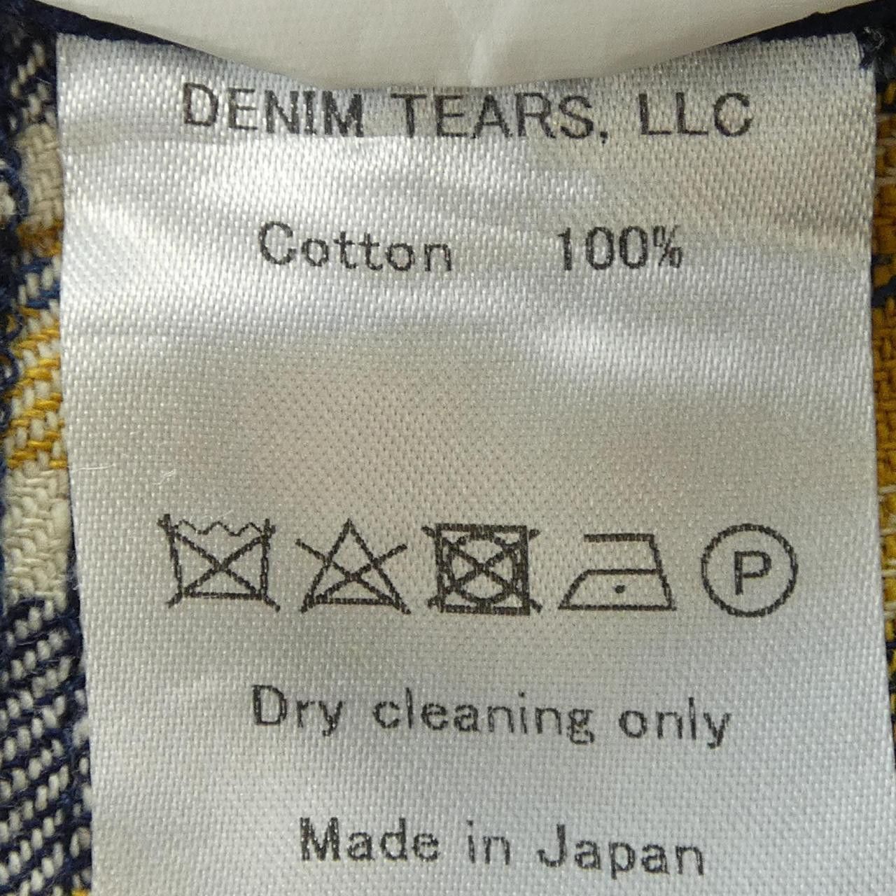 Other Other Denim Tears Check Cotton Shirt Textile Tops DUTY FREE for USA Size ONE SIZE - 3 Thumbnail