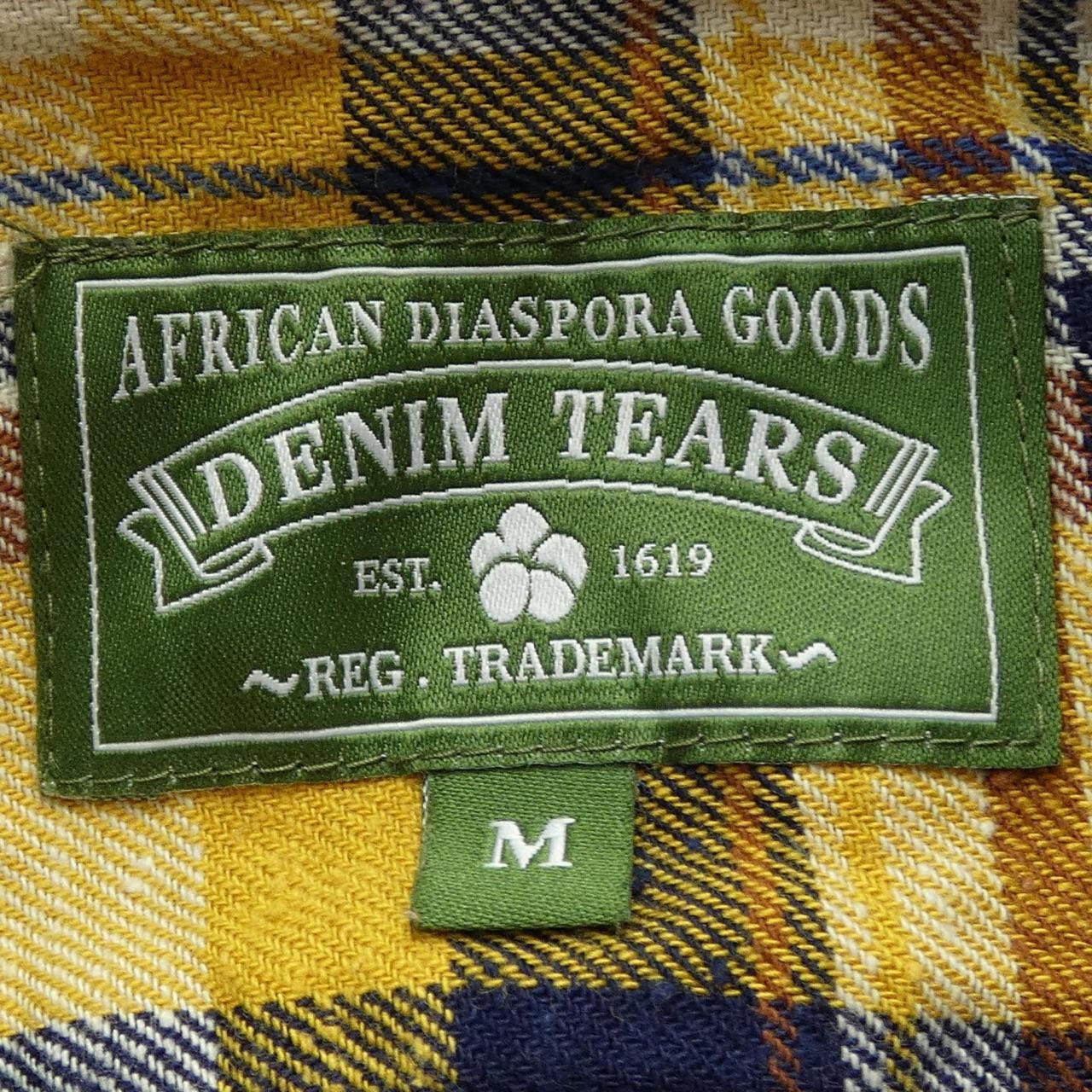 Other Other Denim Tears Check Cotton Shirt Textile Tops DUTY FREE for USA Size ONE SIZE - 4 Thumbnail