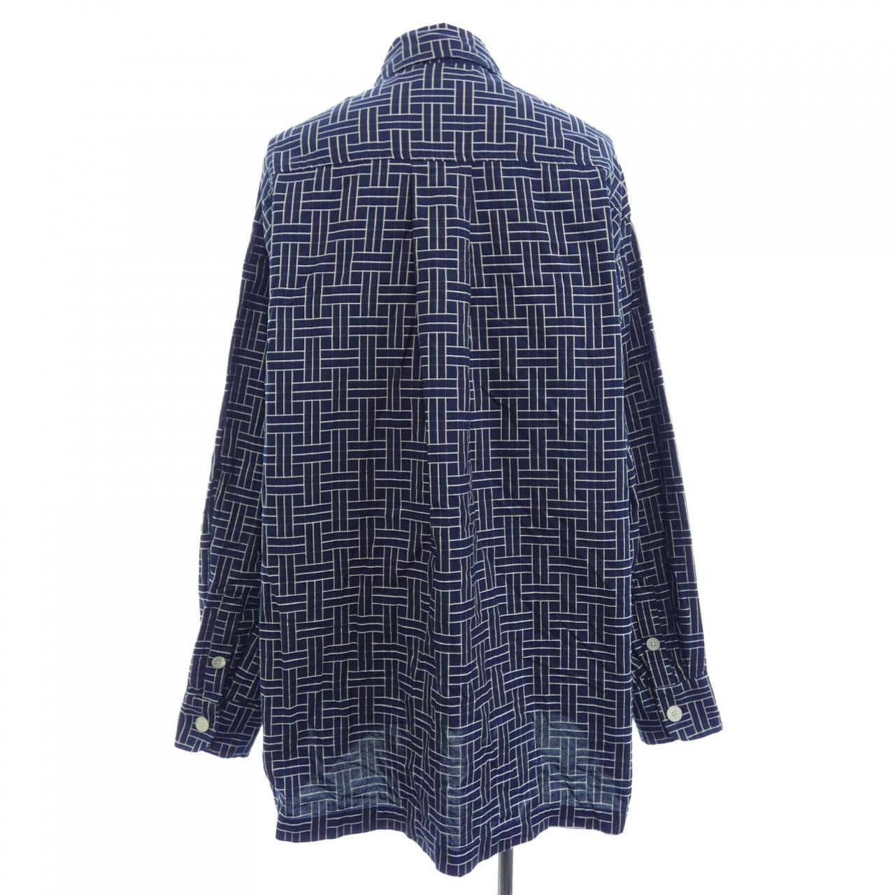 Kenzo Kenzo Kenzo Official Product Name Cotton Shirt Textile Dress Shirt FE65CH5109JD DUTY FREE for USA Size ONE SIZE - 2 Thumbnail