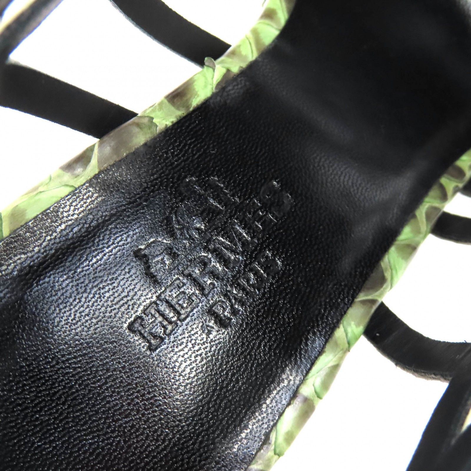 Hermes Hermes Hermès Back-Zip Gladiator Python Sandals 35.5 Others Shoes DUTY FREE for USA Size ONE SIZE - 10 Thumbnail