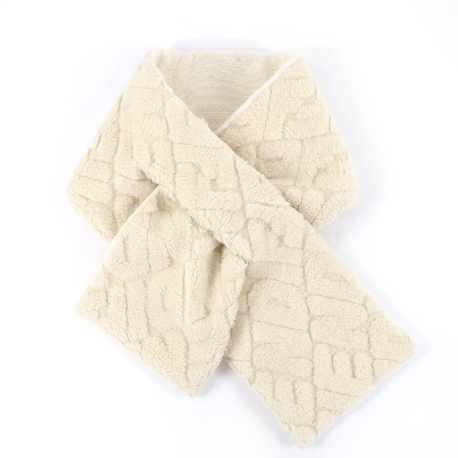 Fendi Fendi Fendi logo knit wool scarf Textile Scarf FXT438 DUTY FREE for USA Size ONE SIZE - 4 Thumbnail
