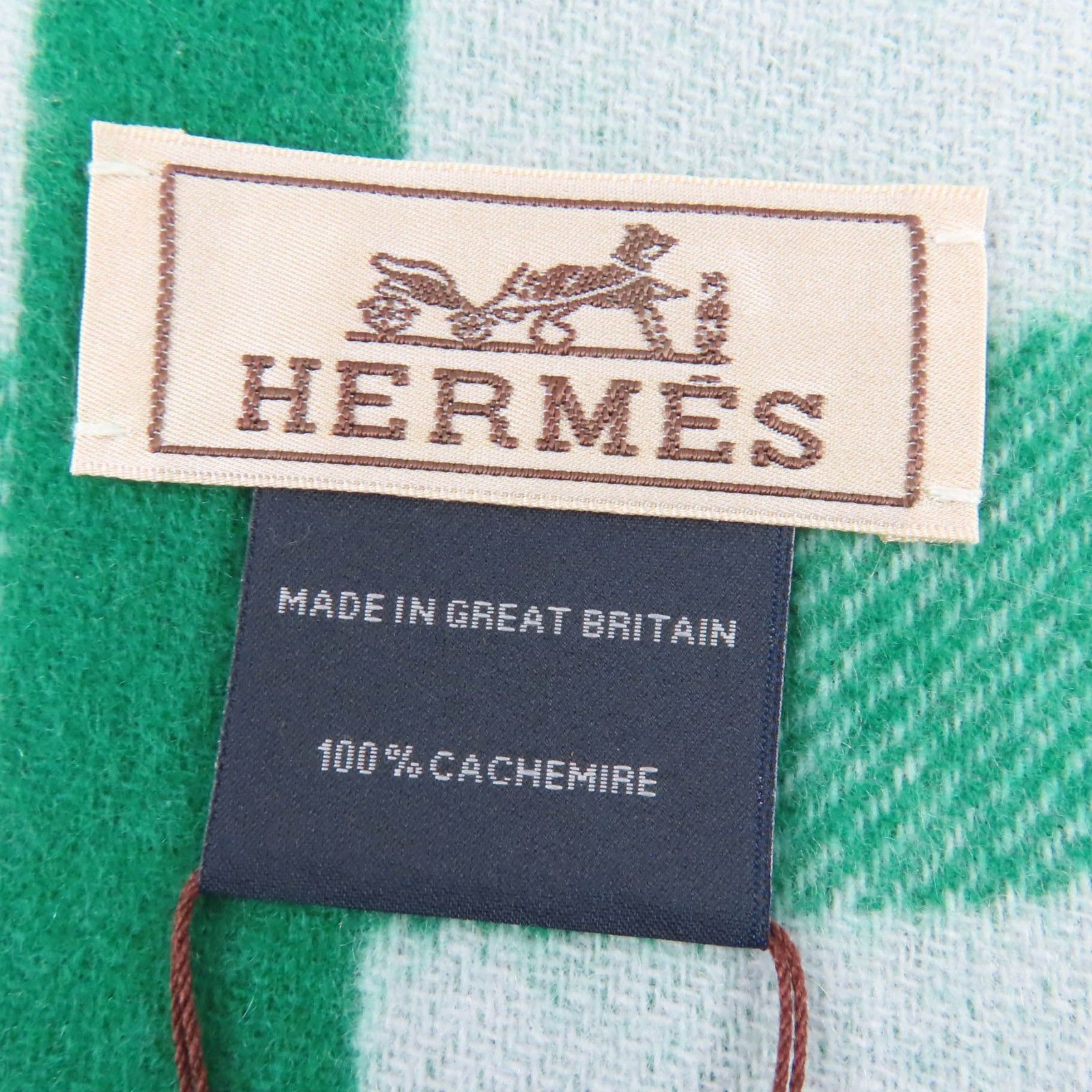 Hermes Hermes Hermès Ready Steady Go Cashmere Scarf Textile Scarf DUTY FREE for USA Size ONE SIZE - 9 Thumbnail