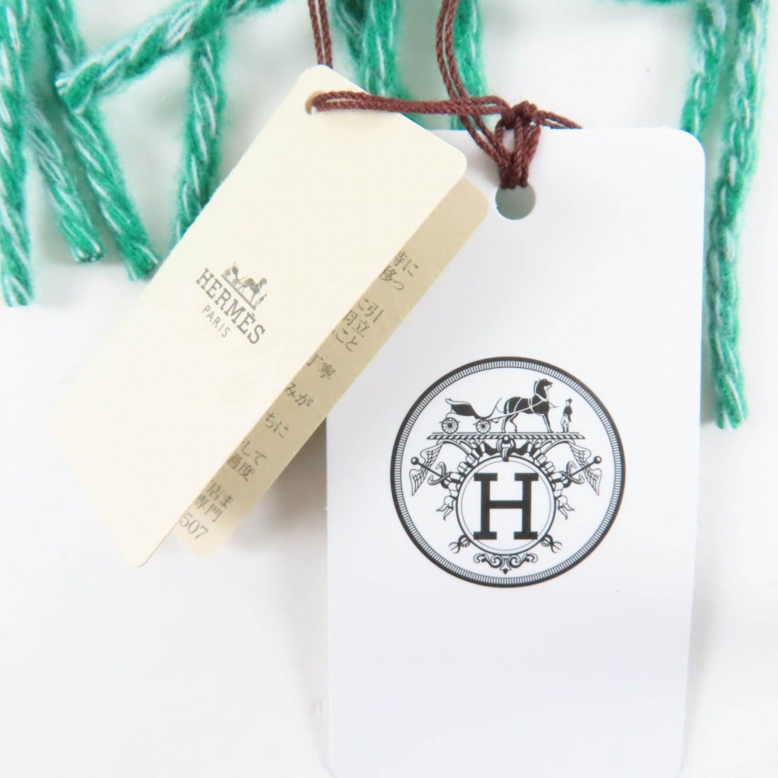 Hermes Hermes Hermès Ready Steady Go Cashmere Scarf Textile Scarf DUTY FREE for USA Size ONE SIZE - 10 Thumbnail