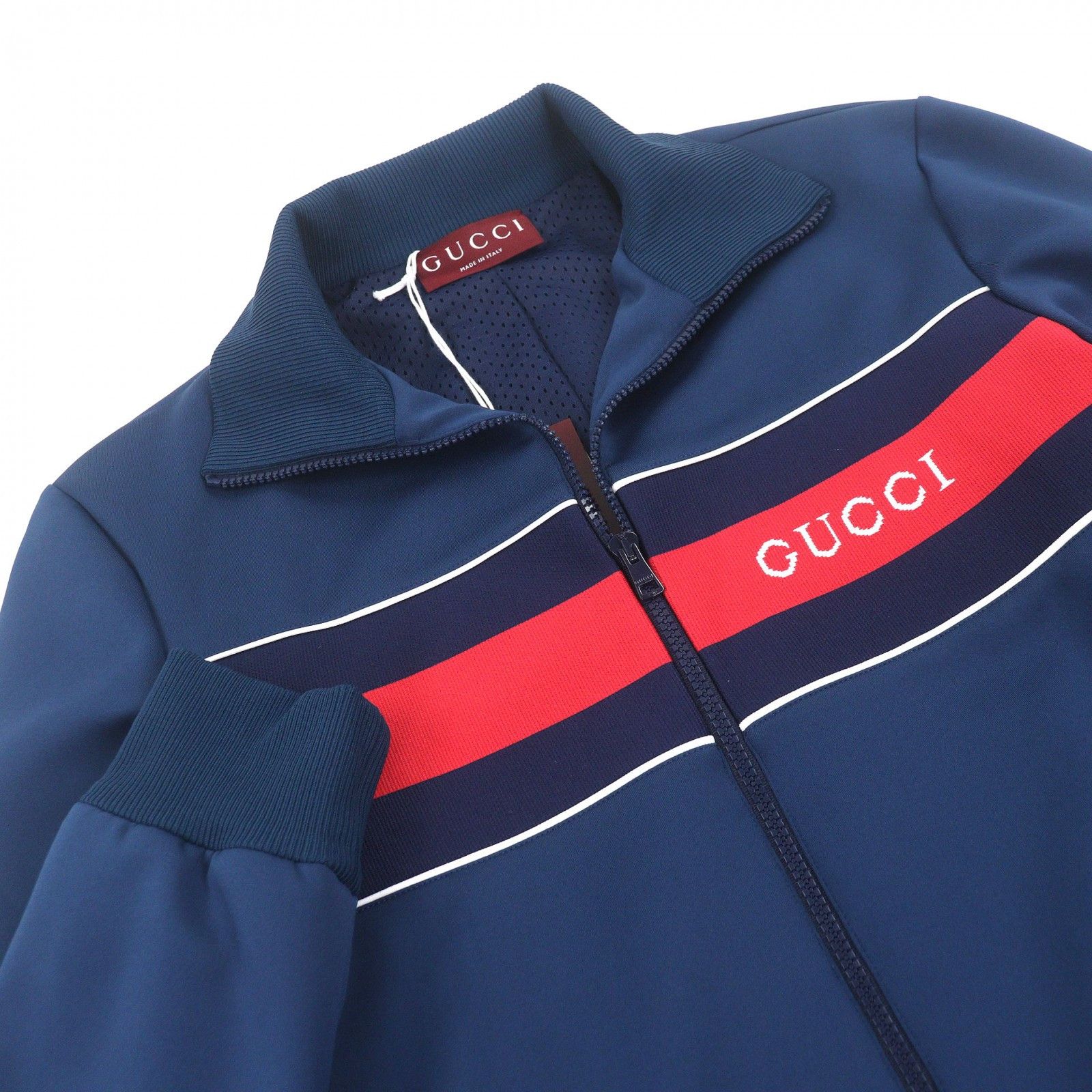 Gucci Gucci Gucci Blouson Neoprene Zip-Up Jacket Plastic / Synthetic Outerwear DUTY FREE for USA Size ONE SIZE - 2 Thumbnail