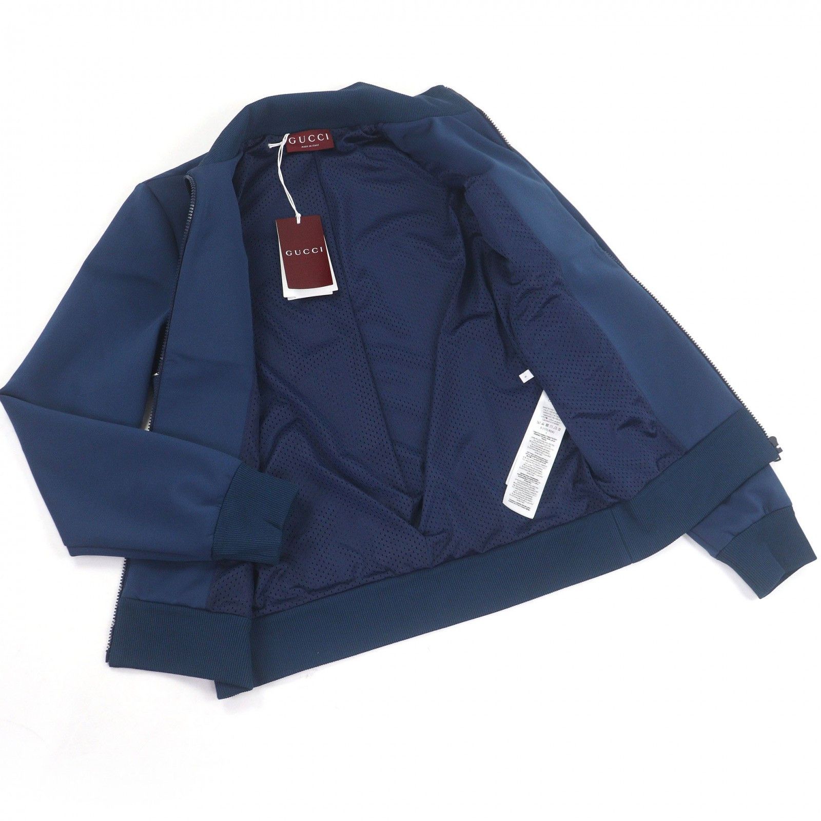 Gucci Gucci Gucci Blouson Neoprene Zip-Up Jacket Plastic / Synthetic Outerwear DUTY FREE for USA Size ONE SIZE - 3 Thumbnail